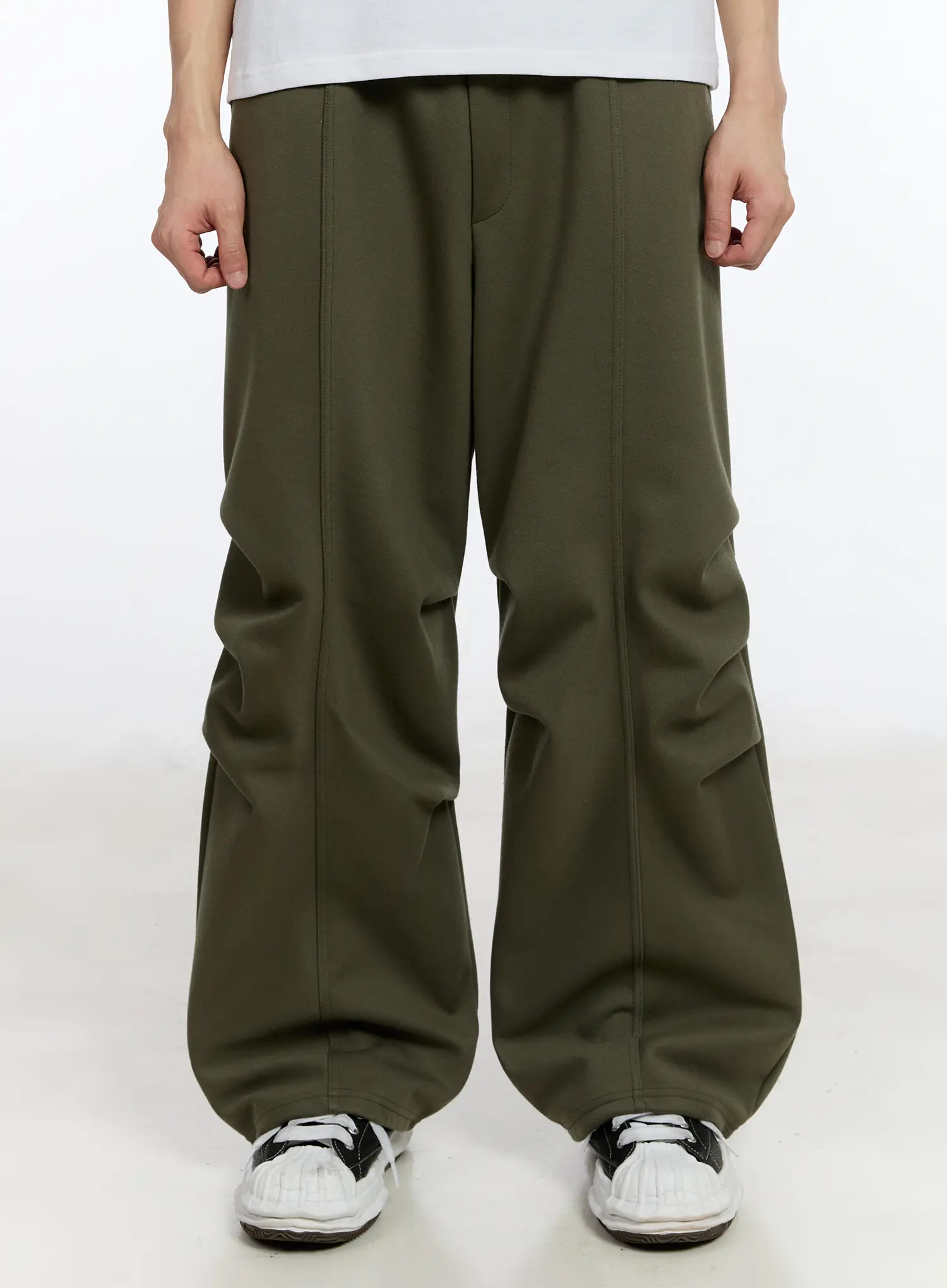 Men's Wide Leg Graphic Training Pants IA507