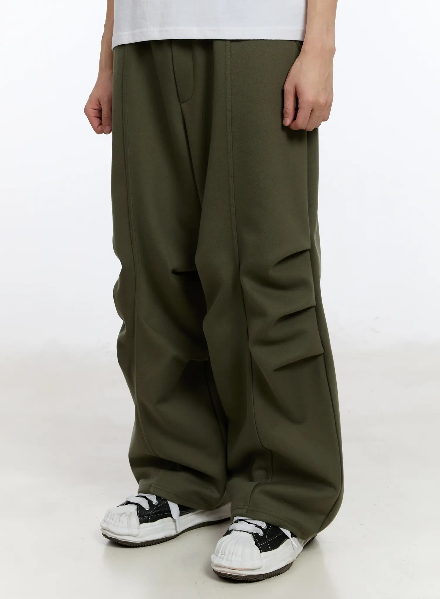 Men's Wide Leg Graphic Training Pants IA507 - Image 6