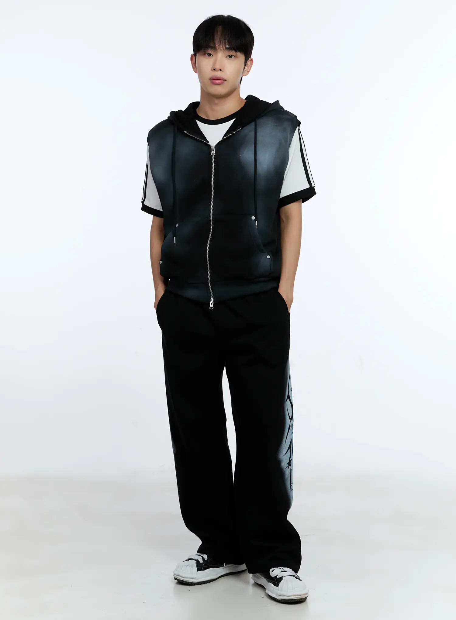 Men's Y2K Relaxed Jogger Pants IG515 - Image 13