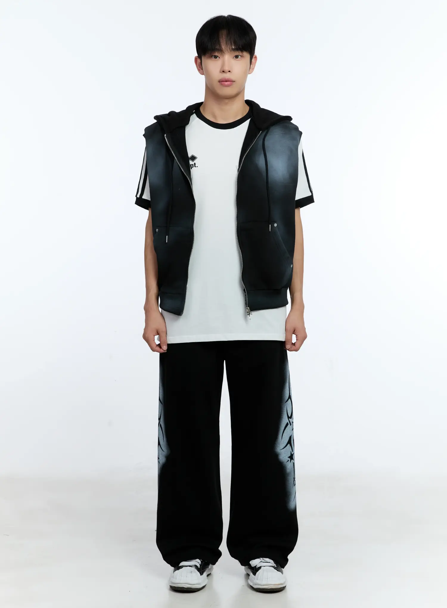 Men's Y2K Relaxed Jogger Pants IG515 - Image 3