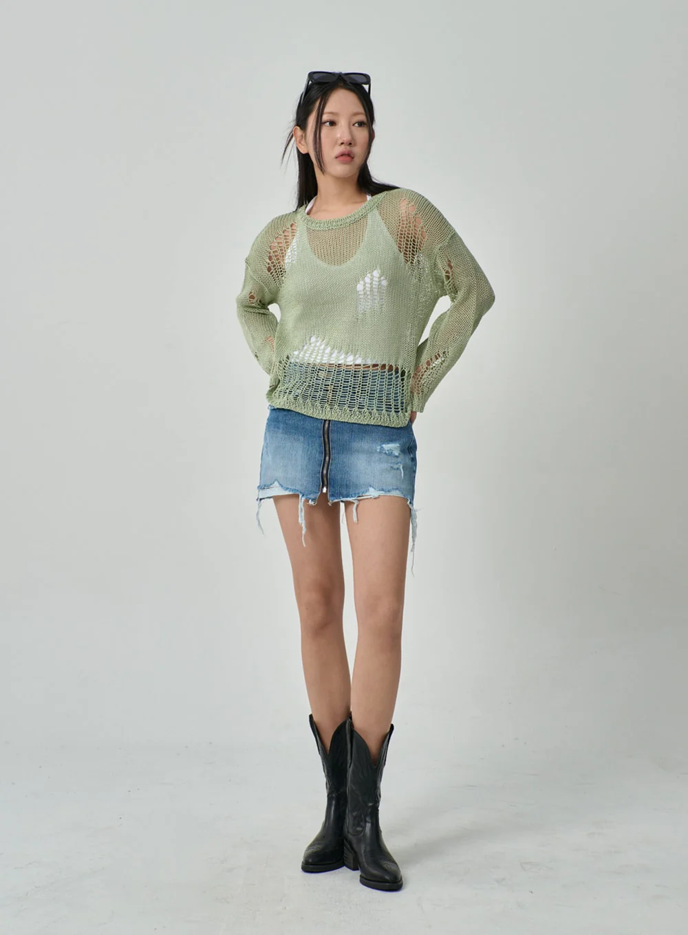 Mesh Sweater IF316 - Image 3