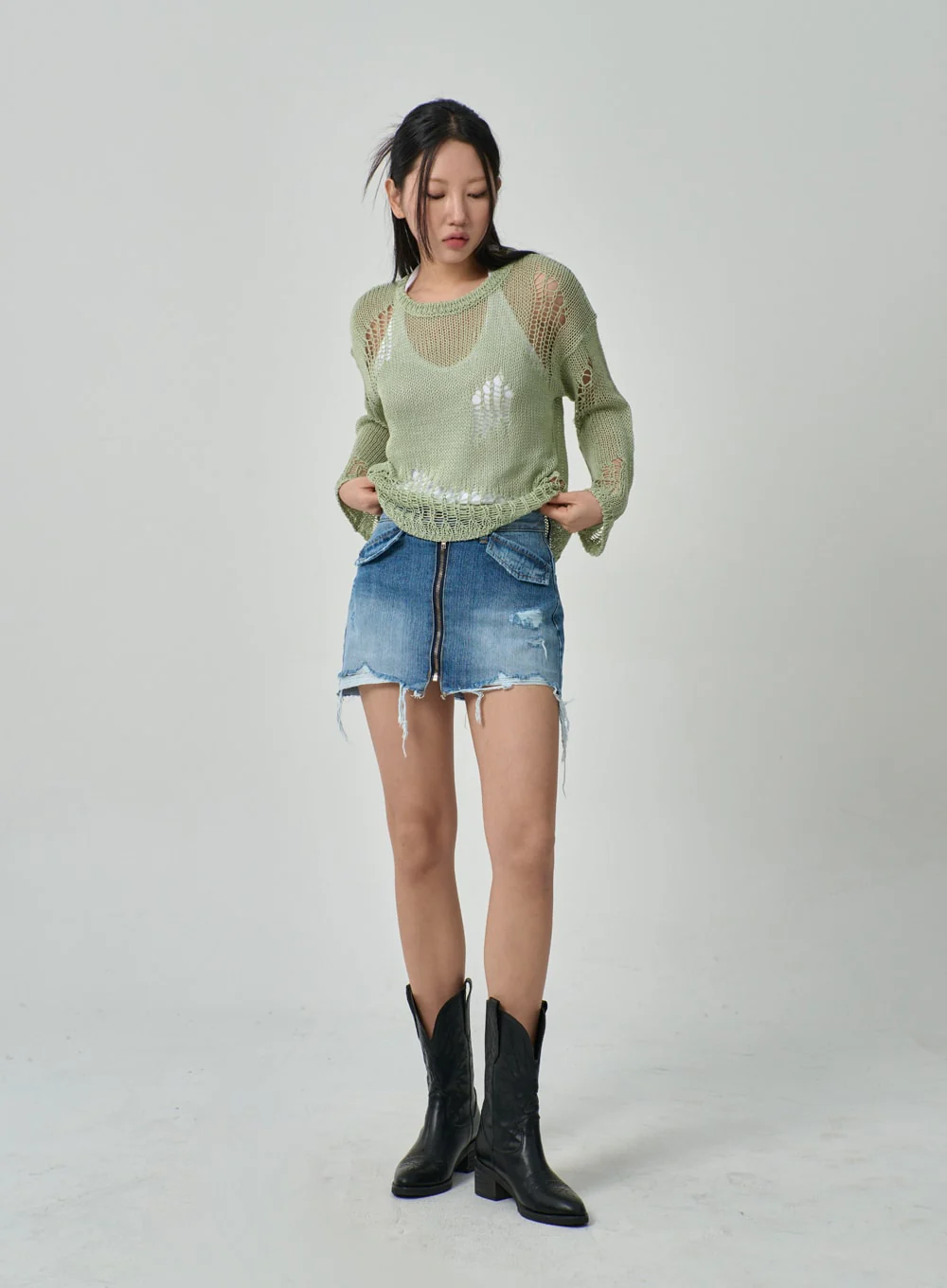 Mesh Sweater IF316 - Image 7