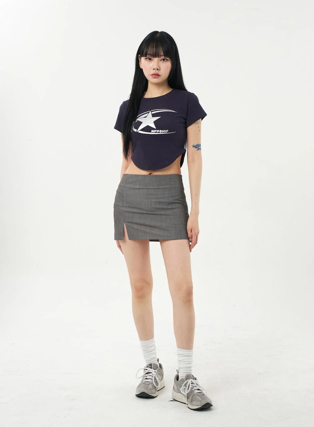Mid-Rise Skort CA327 - Image 2