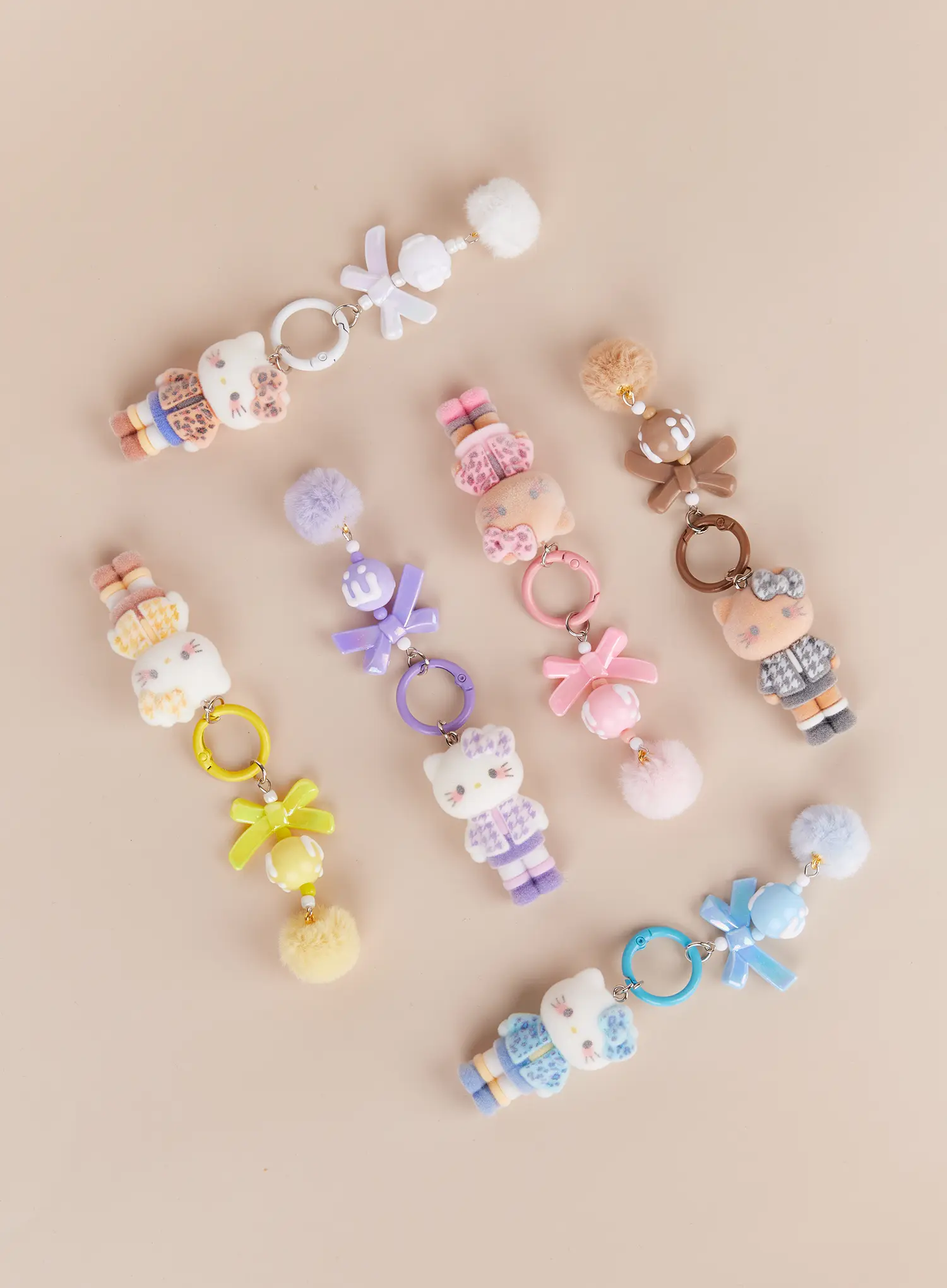 Mini Cute Cat Keyring IM527