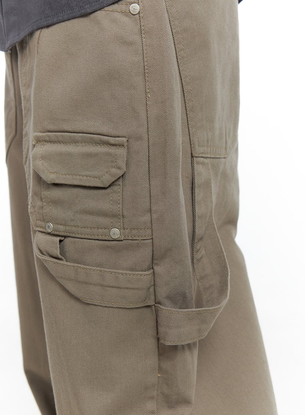 Mini Pocket Detail Wide-Fit Pants CO426 - Image 8
