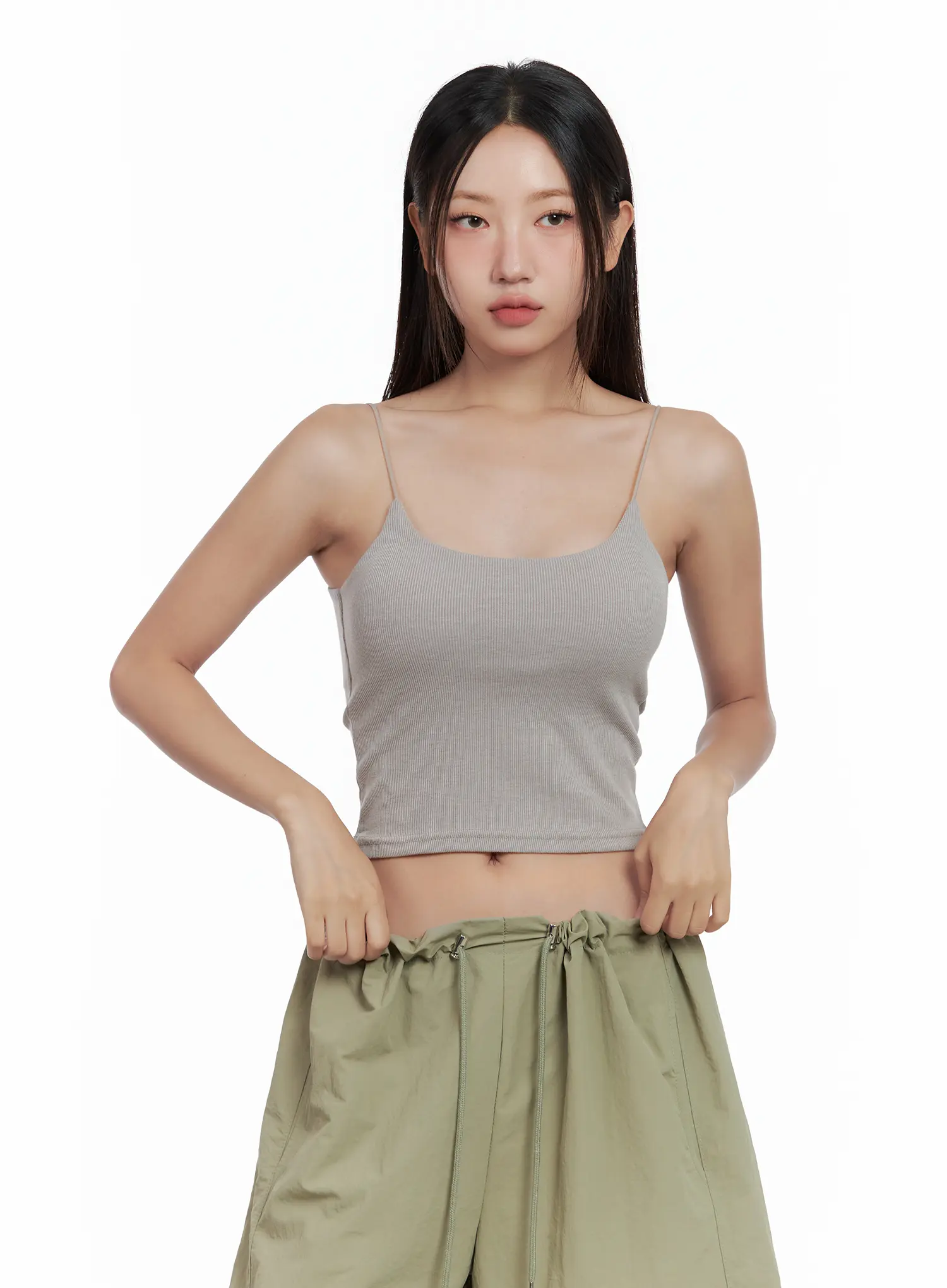 Minimalist Ribbed Tank CL509 - Image 9