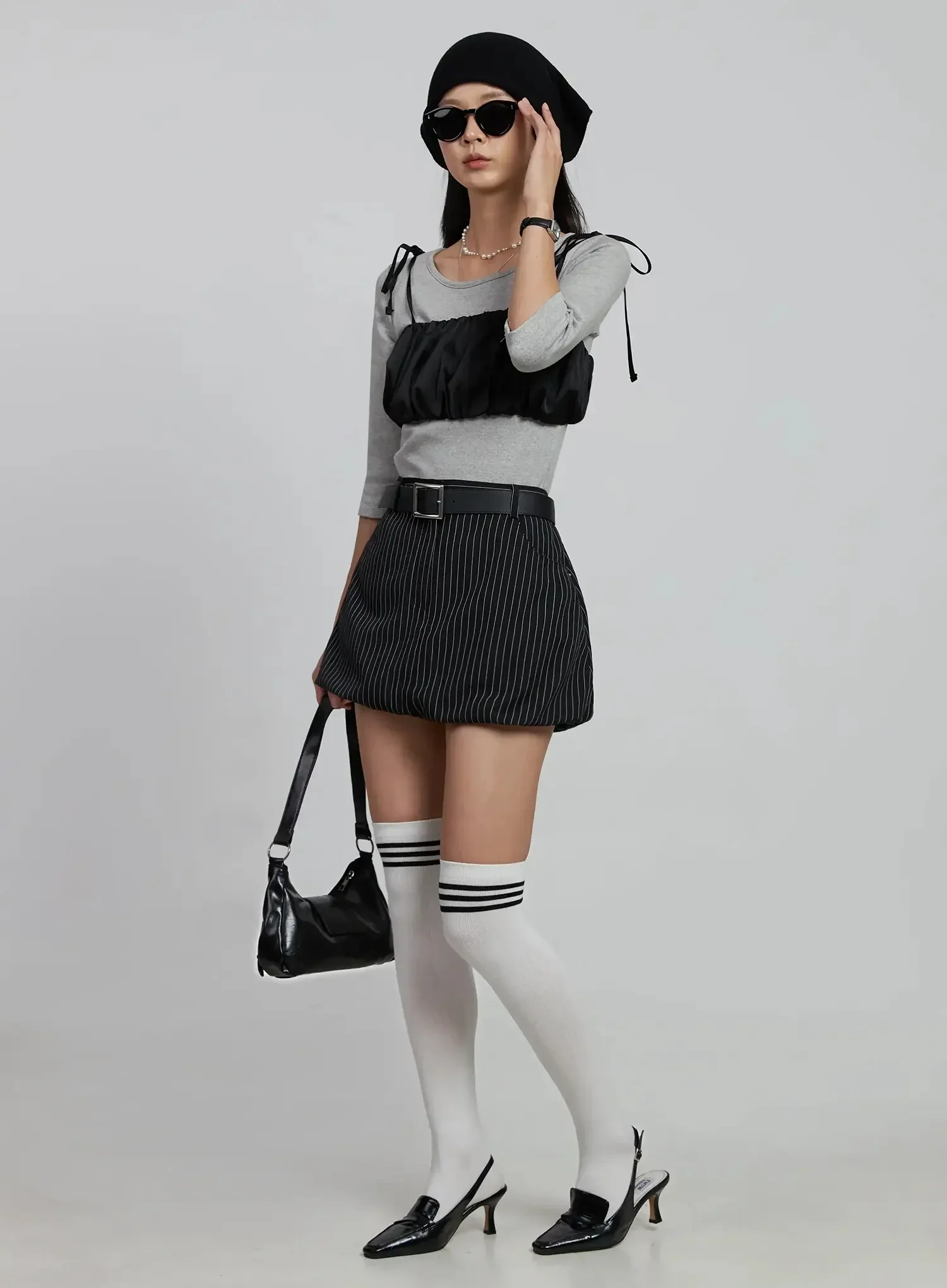 Minimalist Three-Quarter Sleeve Top IM520 - Image 11