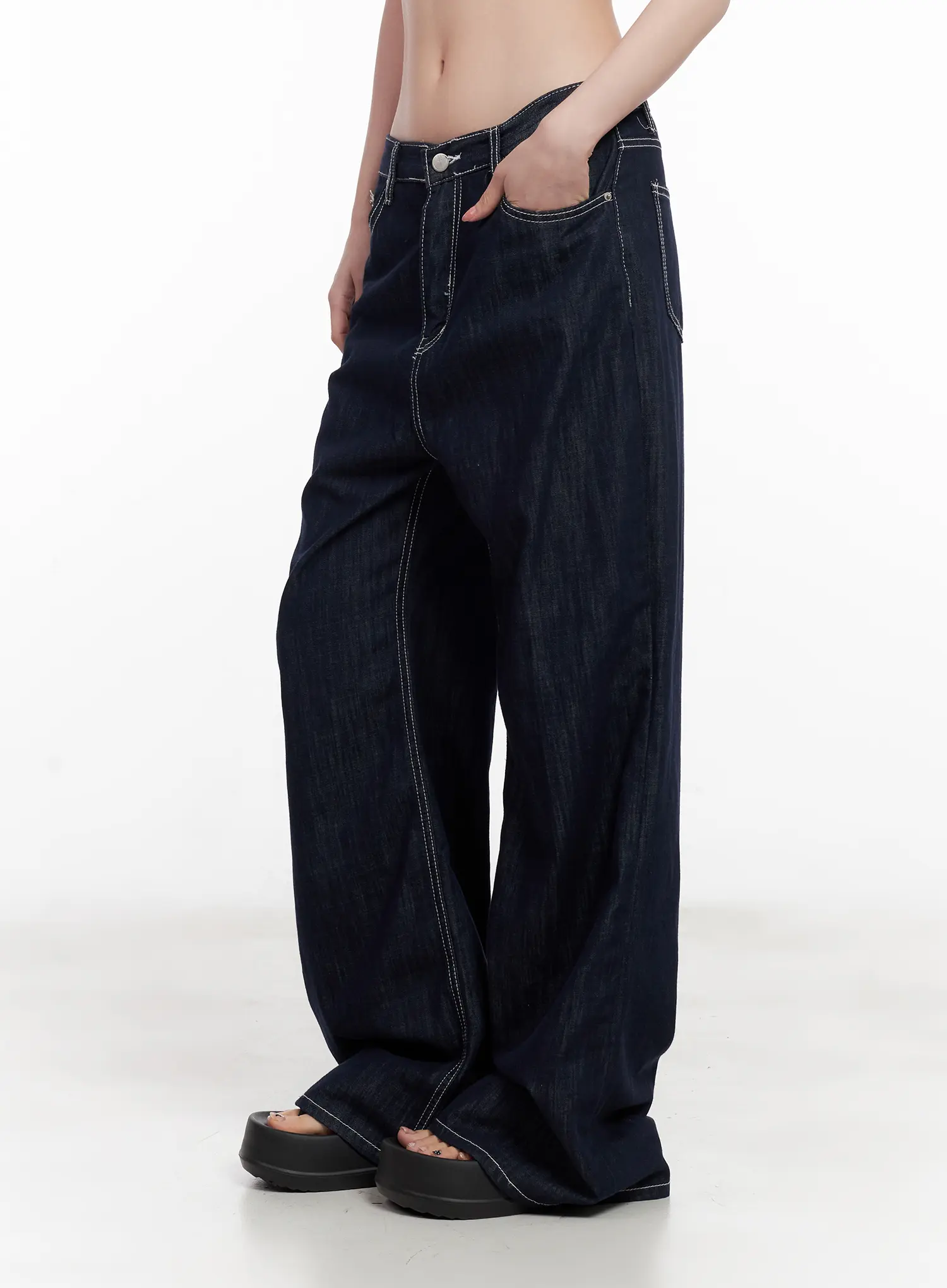 Miyeon Wide-Leg Denim Jeans CL501 - Image 3