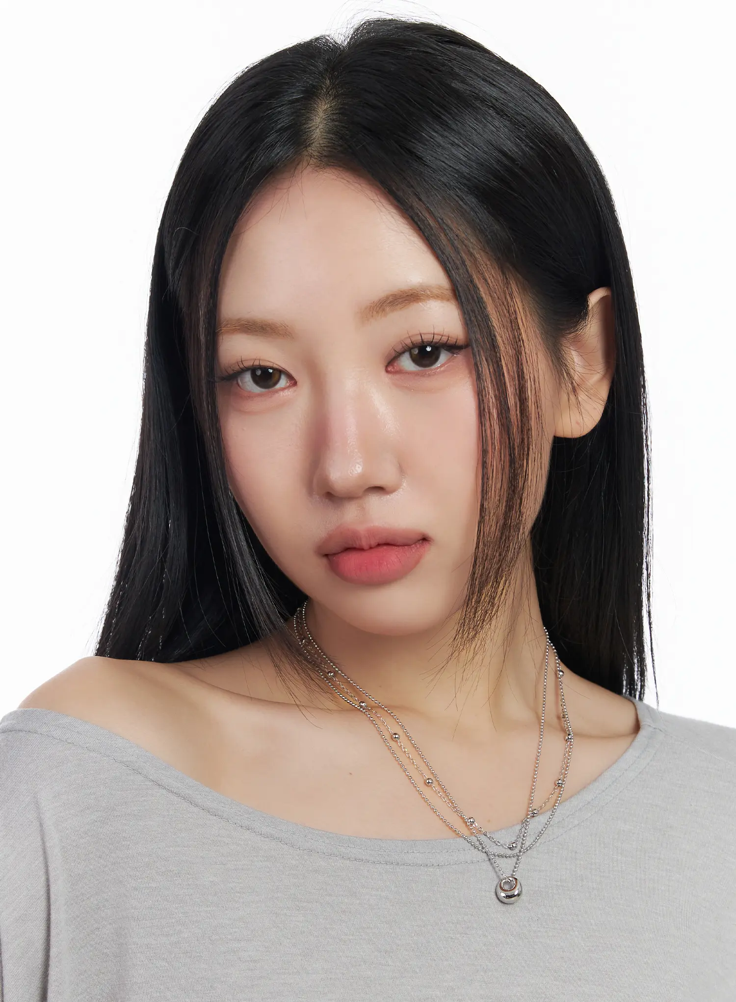 Multi-Layer Y2K Necklace CF503 - Image 2