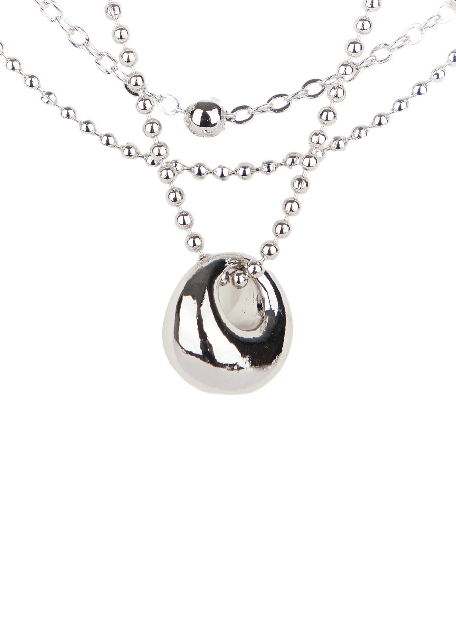 Multi-Layer Y2K Necklace CF503 - Image 5