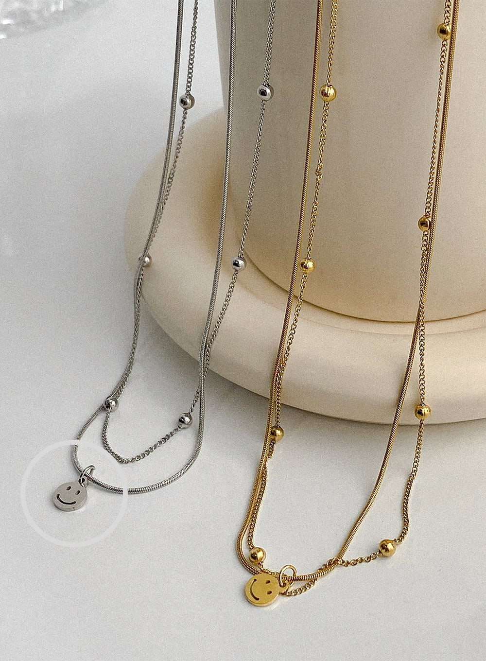 Muse Smile Necklace IA517 - Image 6