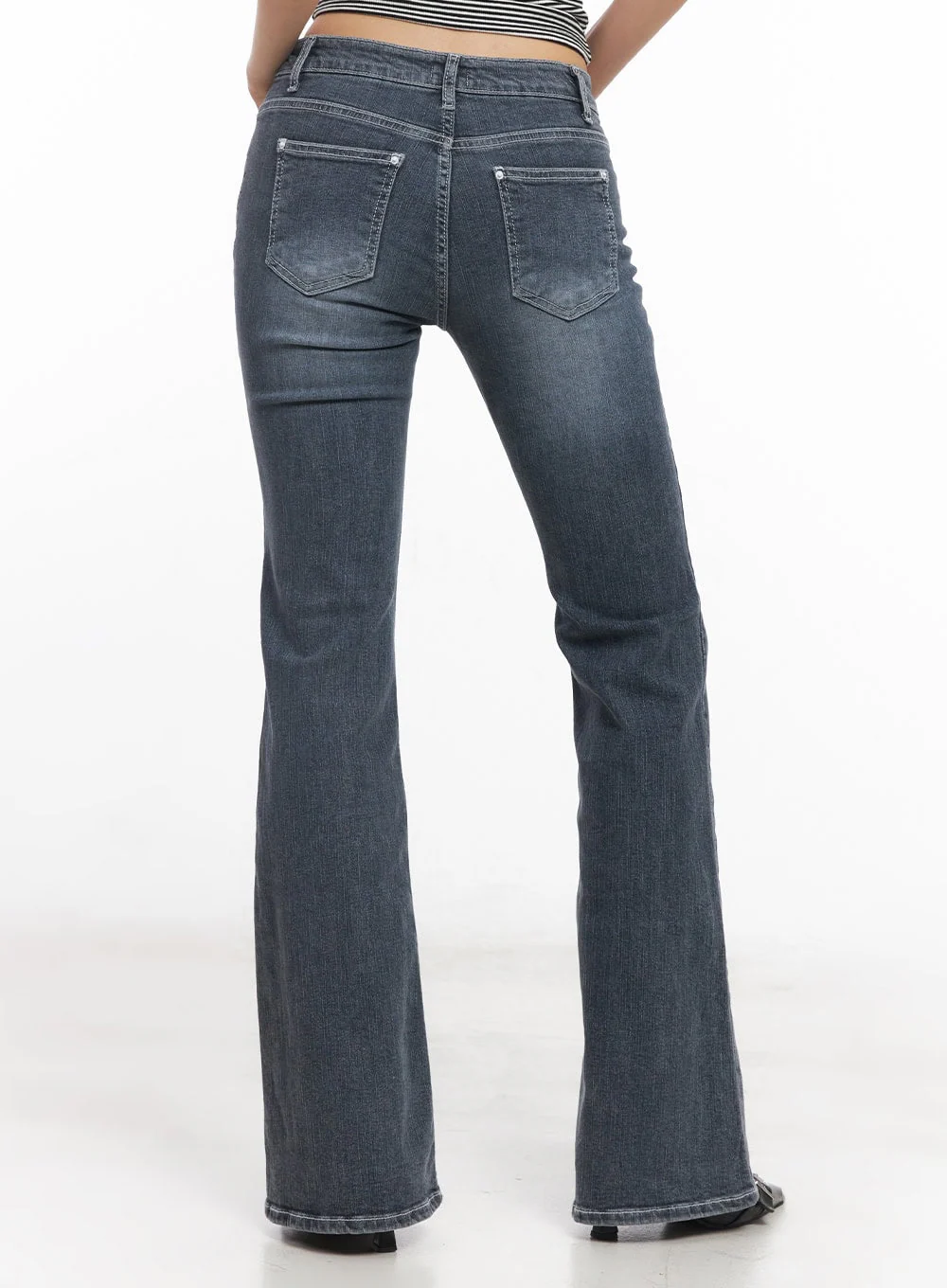 Nadeline Slim Bootcut Jeans CY528 - Image 8