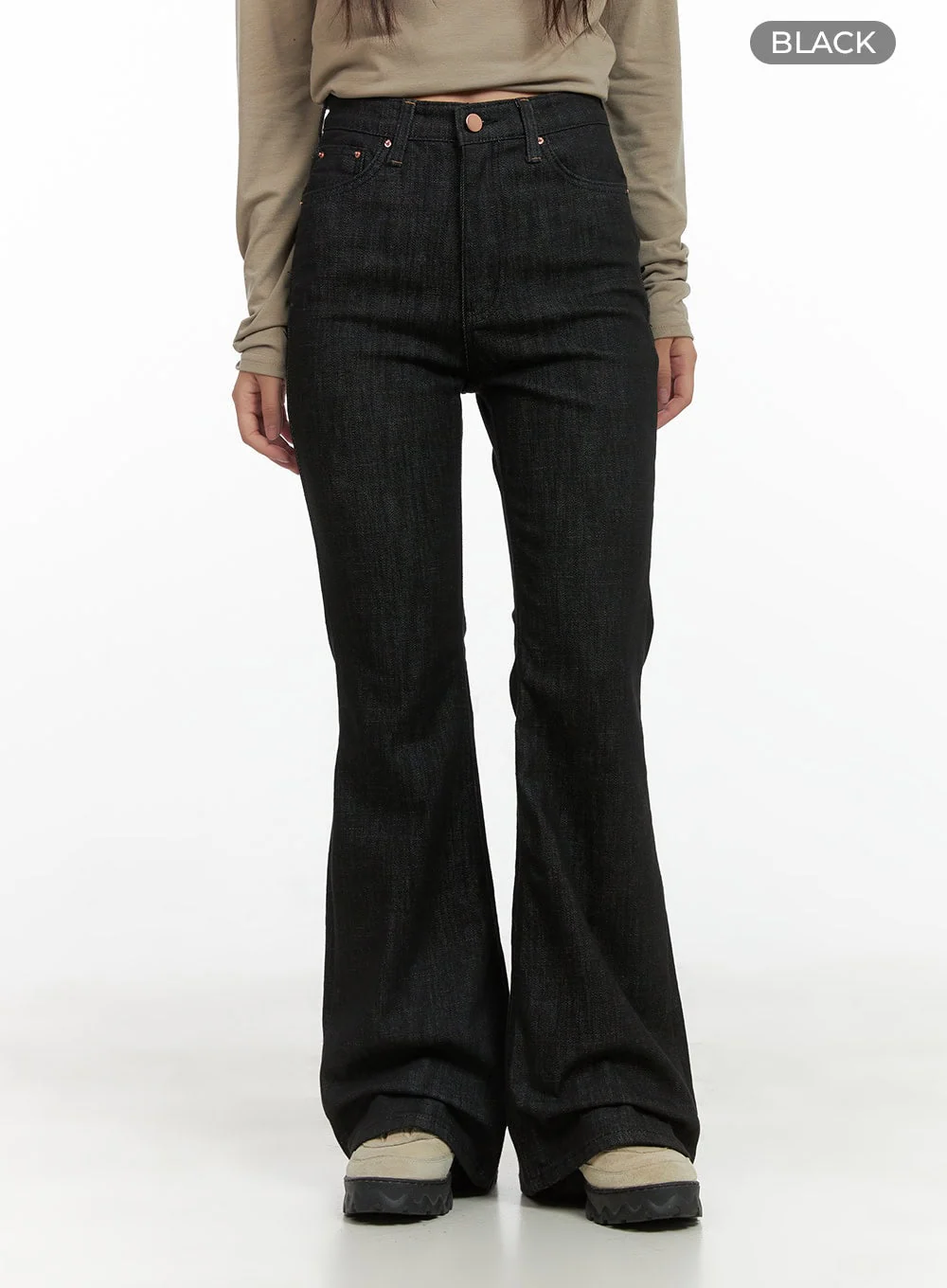 Noah Slim Bootcut Raw Denim Jeans CO404 - Image 7