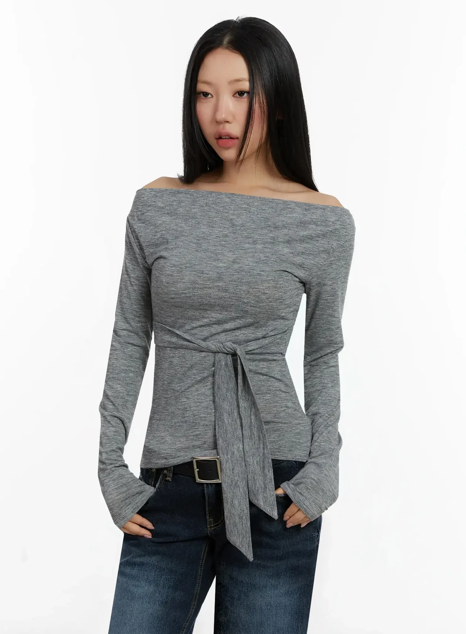 Off-Shoulder Bow Top ID525 - Image 14
