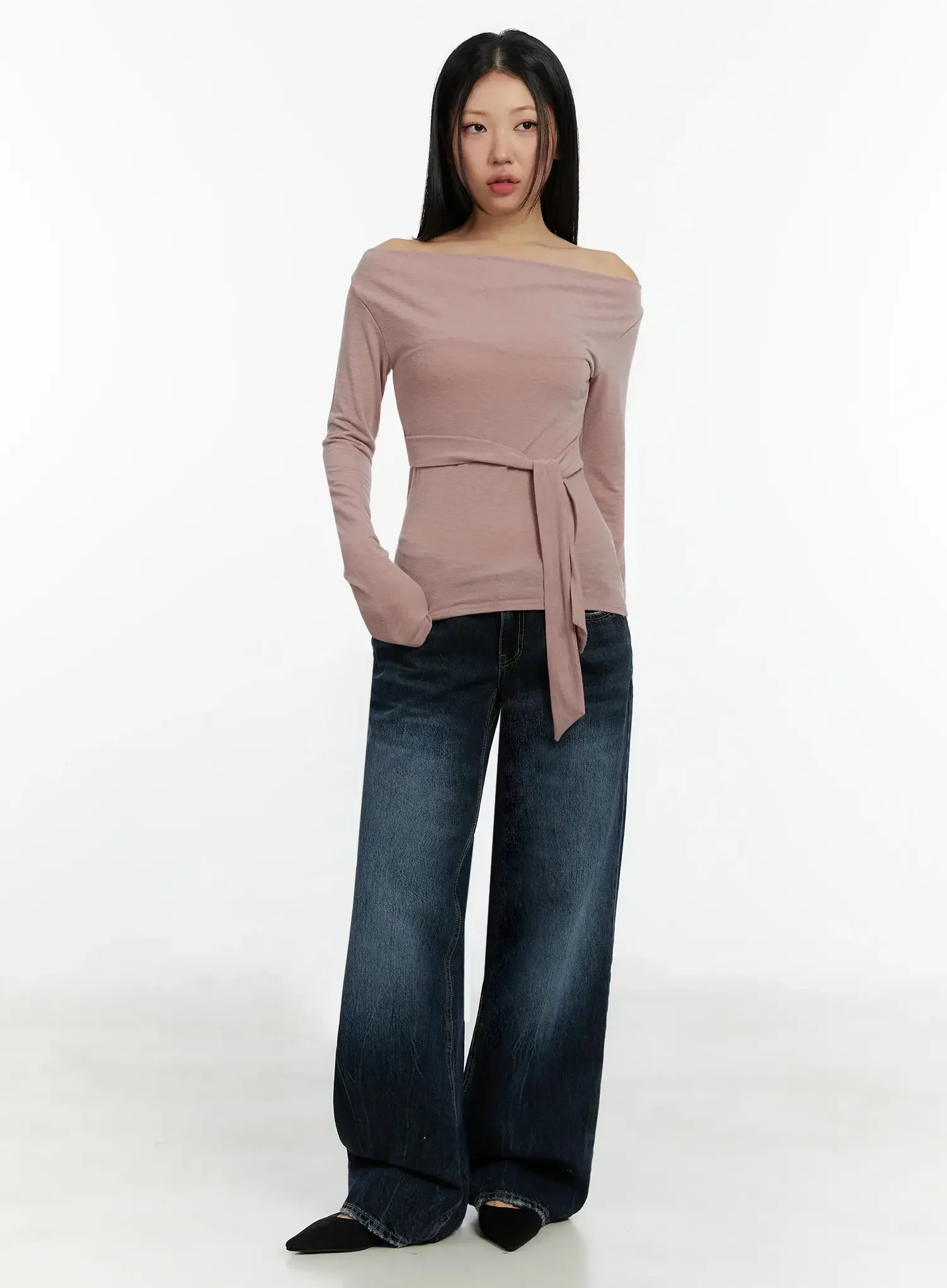 Off-Shoulder Bow Top ID525 - Image 8