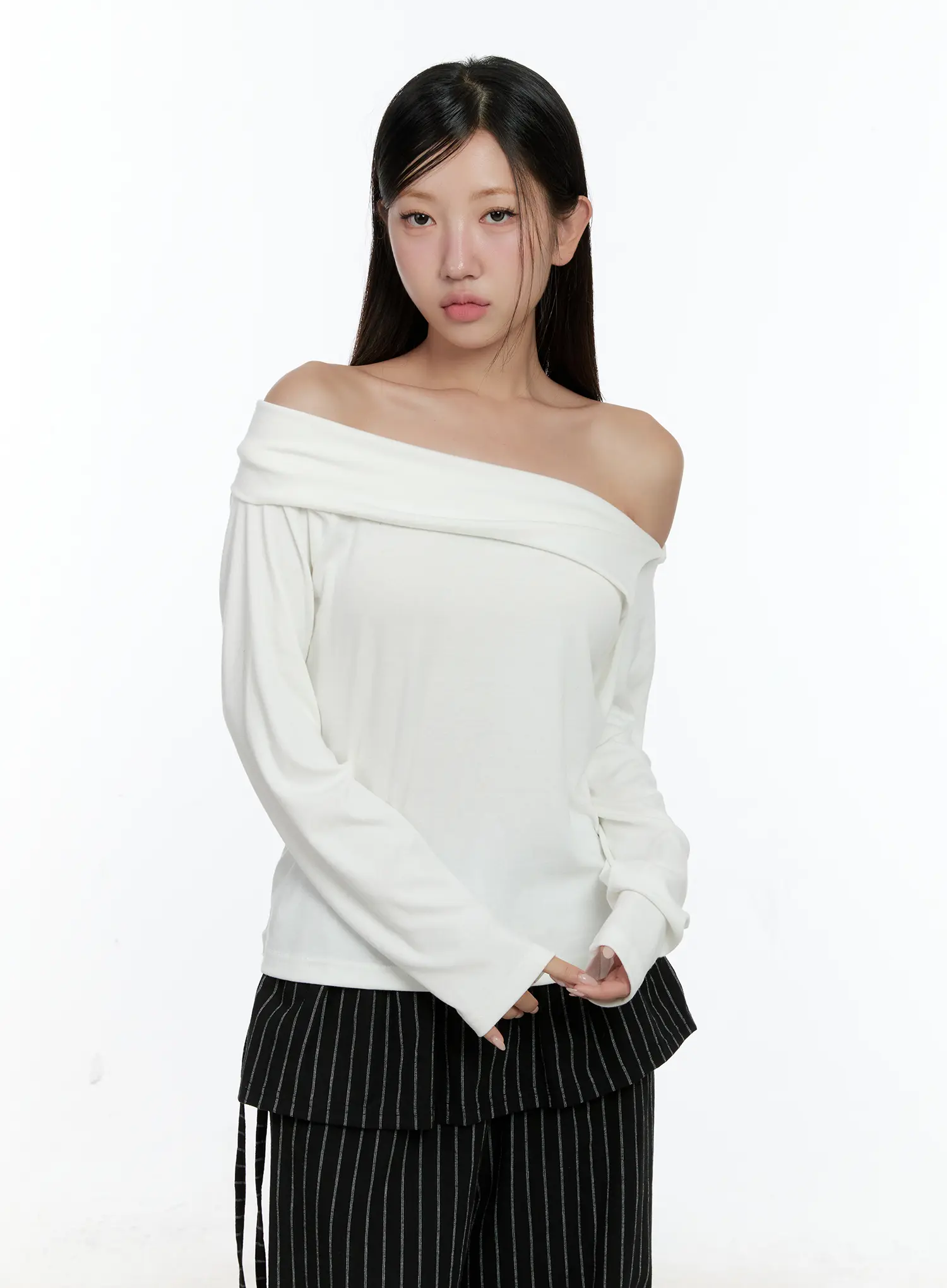 Off-Shoulder Long Sleeve CS517 - Image 9