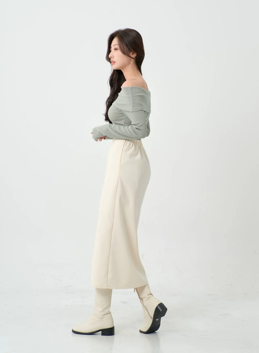 Off Shoulder T-Shirt IO07 - Image 12