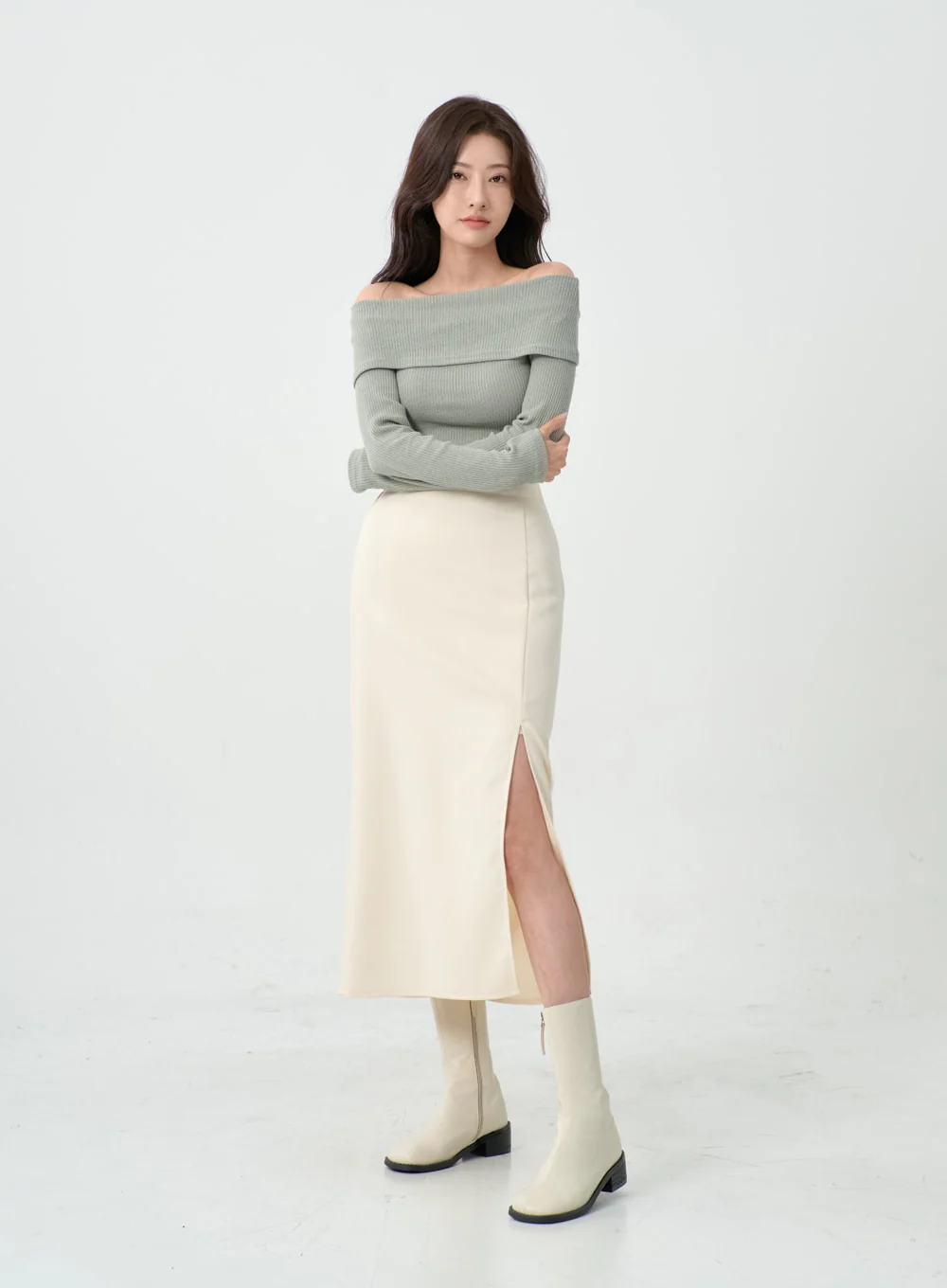Off Shoulder T-Shirt IO07 - Image 6