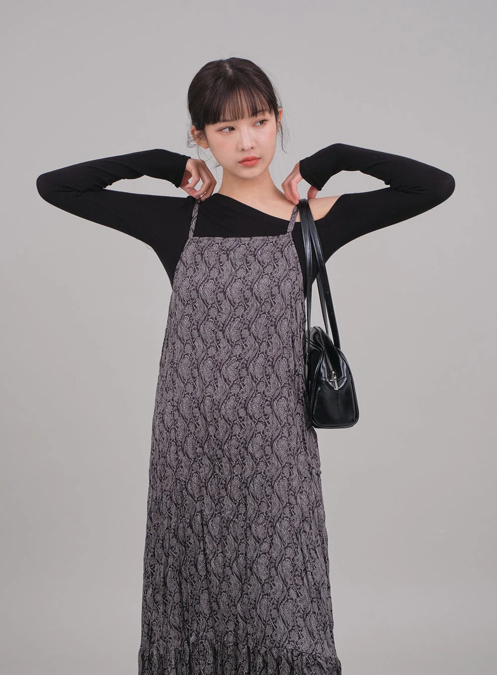 One Shoulder Crop Top C2701 - Image 7