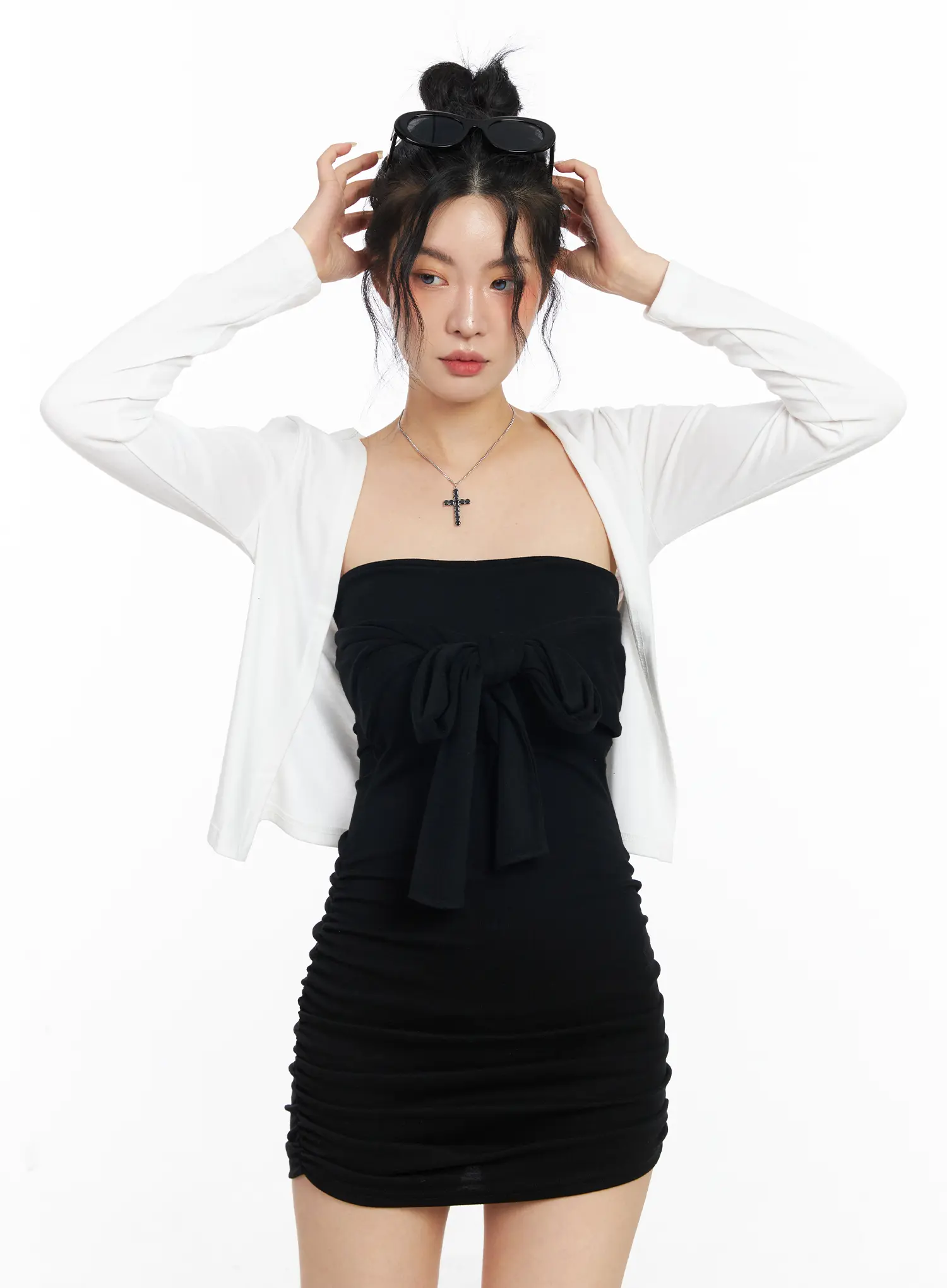 Open-Front Cardigan CJ523 - Image 8
