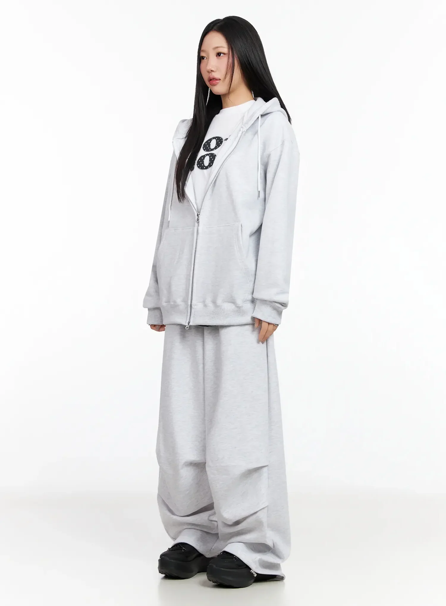 Oversized Basic Hoodie IA507 - Image 6