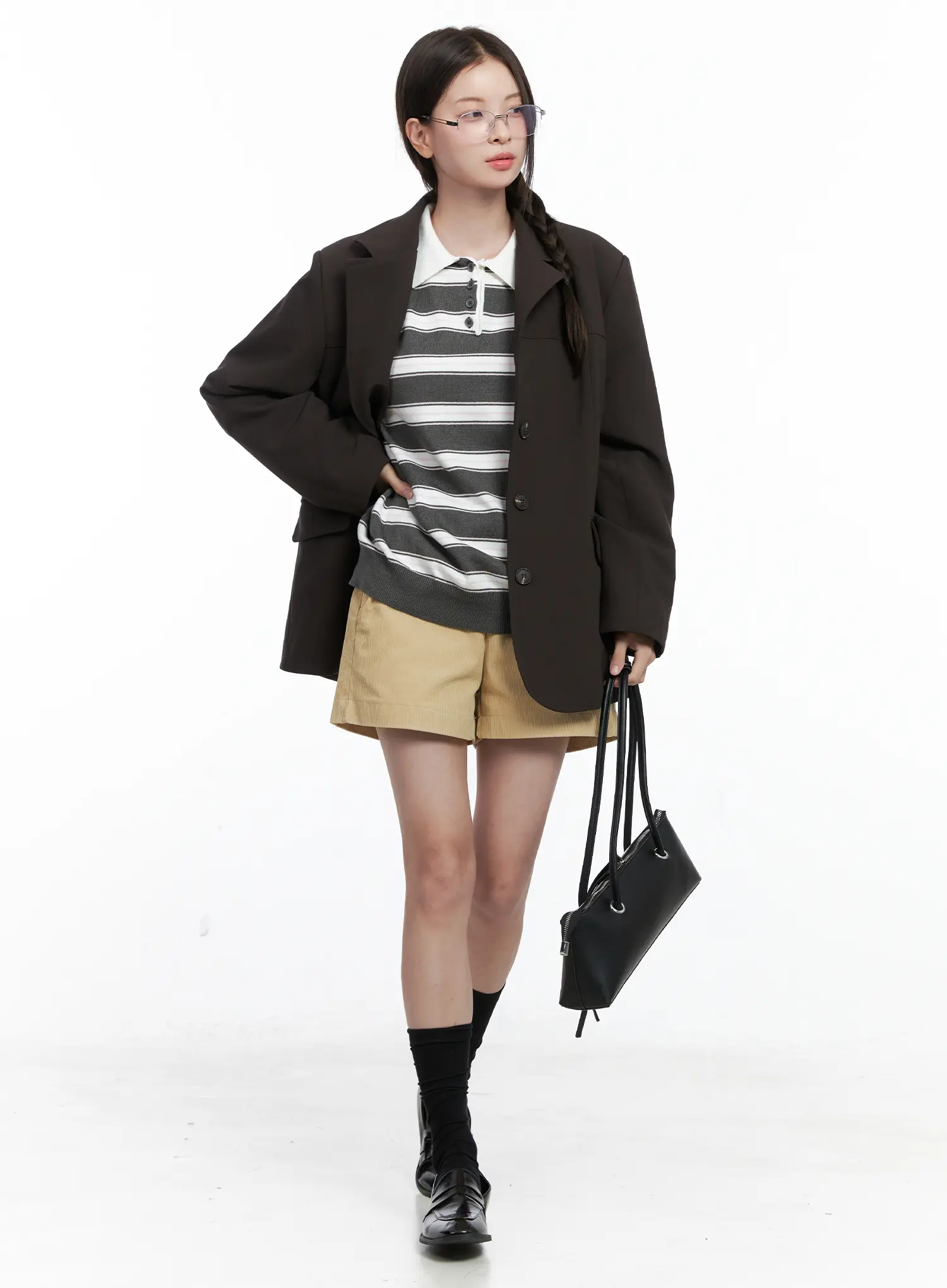 Oversized Blazer Jacket CO503 - Image 2