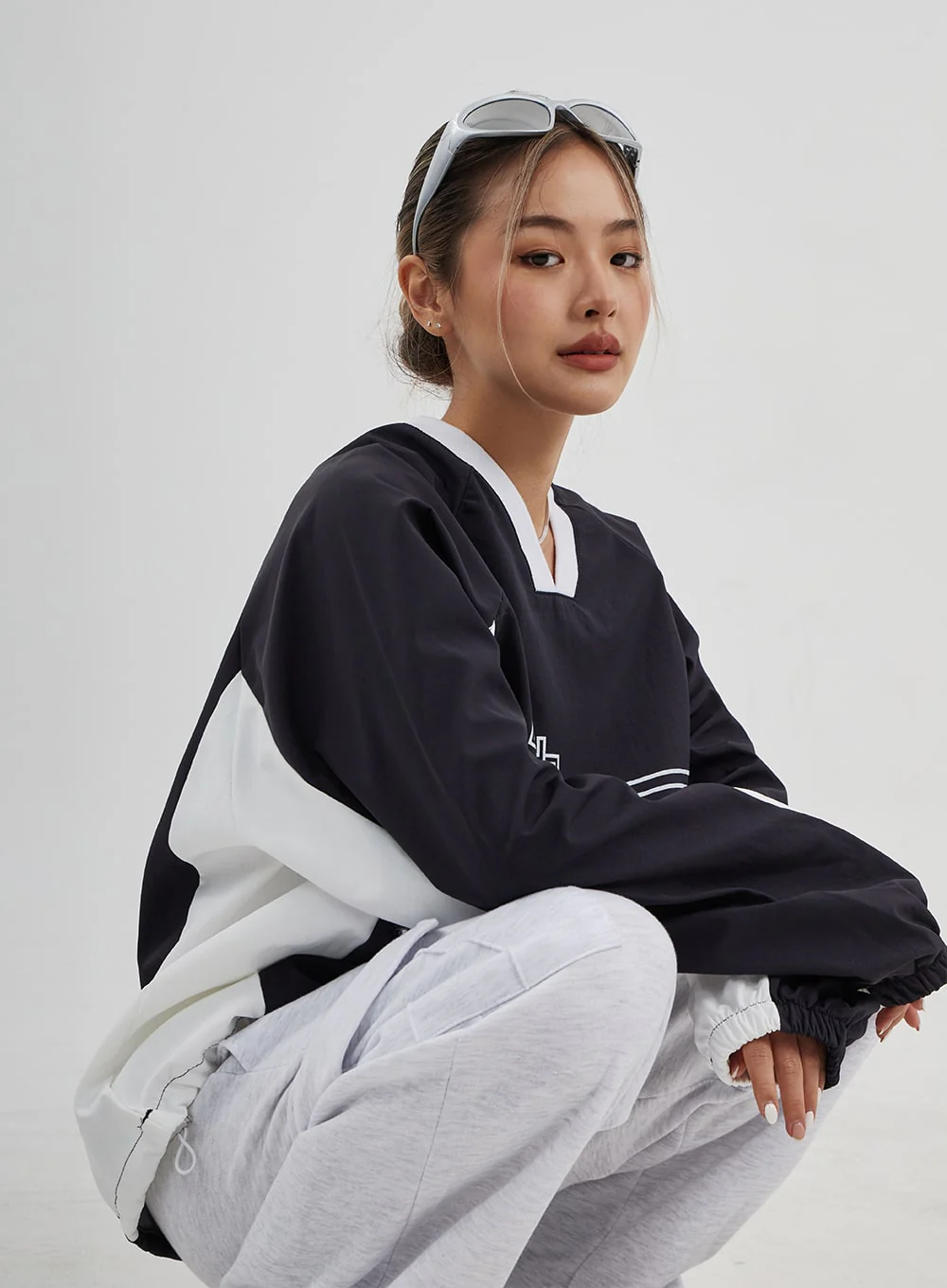 Oversized Drawstring Graphic Tee Unisex CJ313 - Image 7
