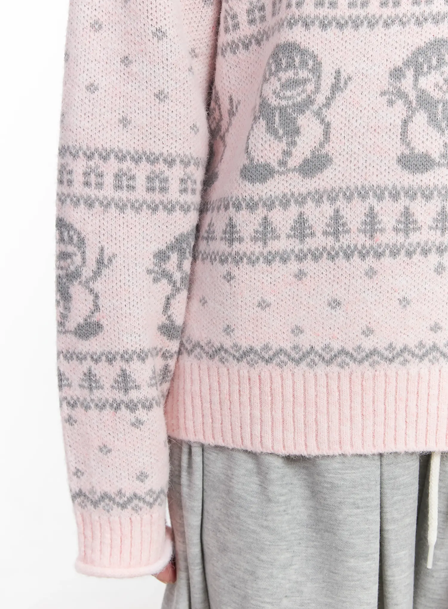 Oversized Graphic Sweater IJ529 - Image 6