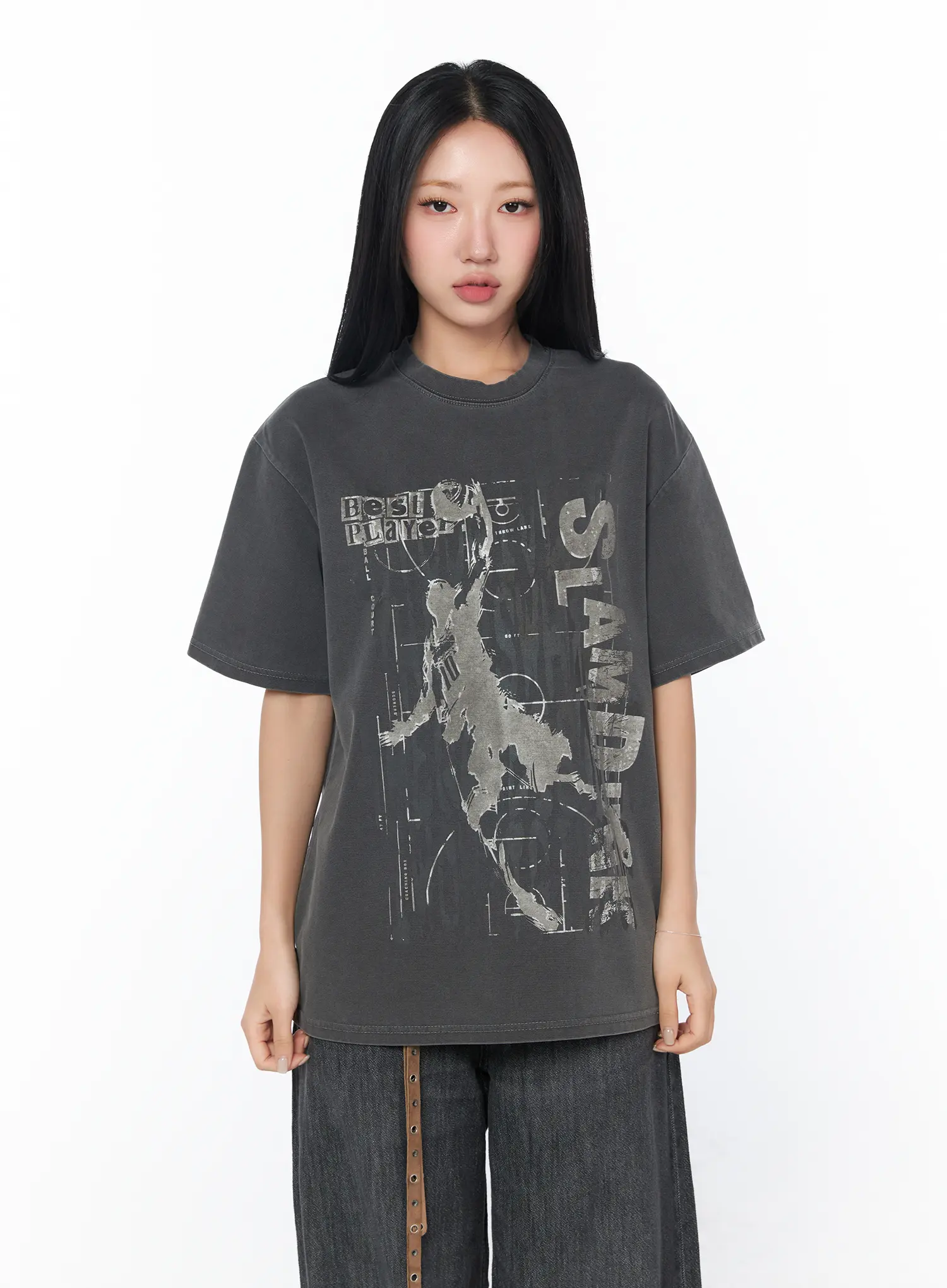 Oversized Graphic T-Shirt CY513 - Image 10