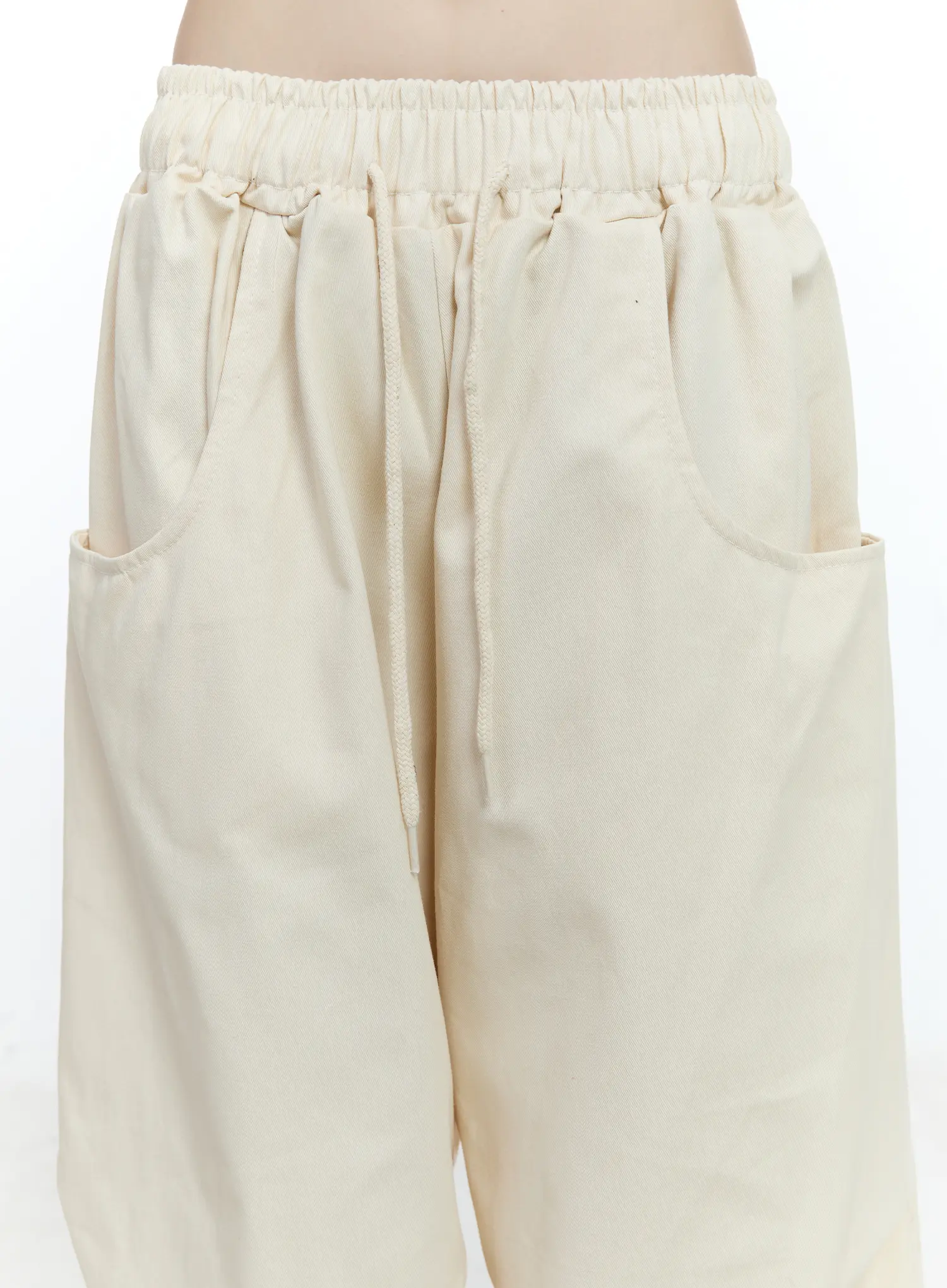 Oversized Pintuck Wide-Leg Pants CG507 - Image 12