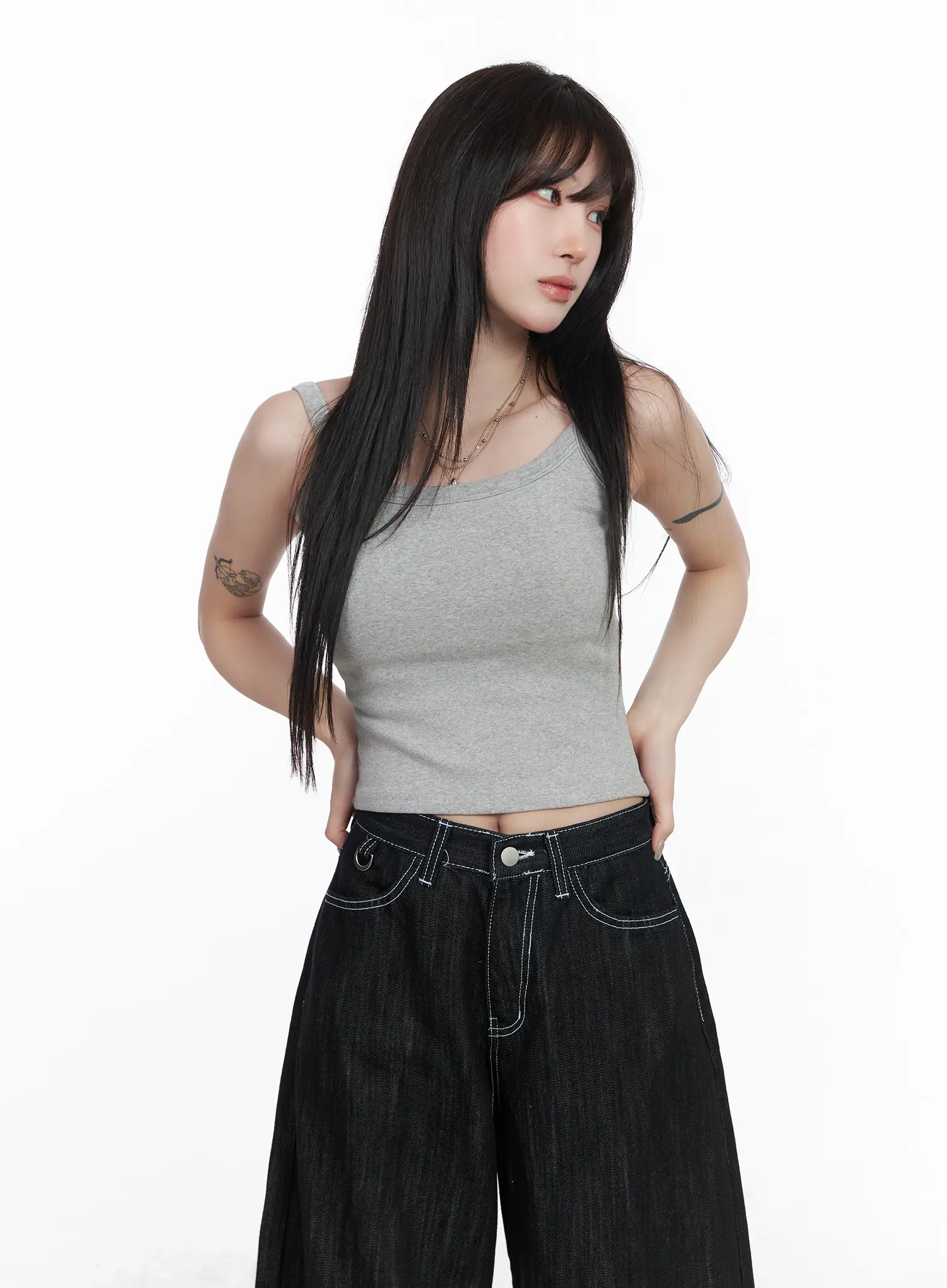 Padded Sleeveless Top CF523 - Image 10