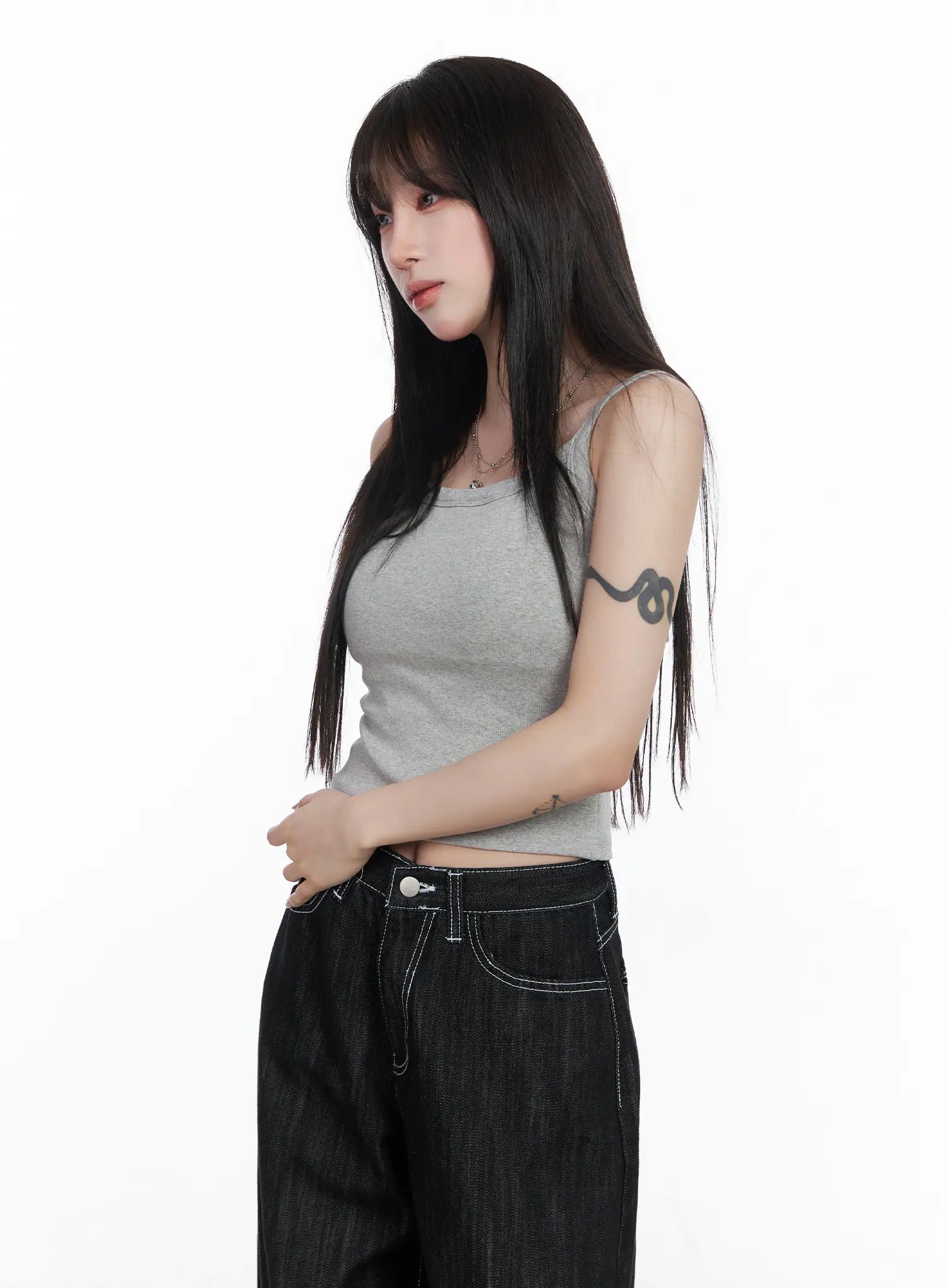 Padded Sleeveless Top CF523 - Image 2