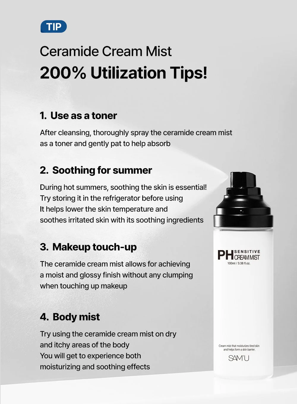 PH Sensitive Cream Mist (100ml) - Image 14