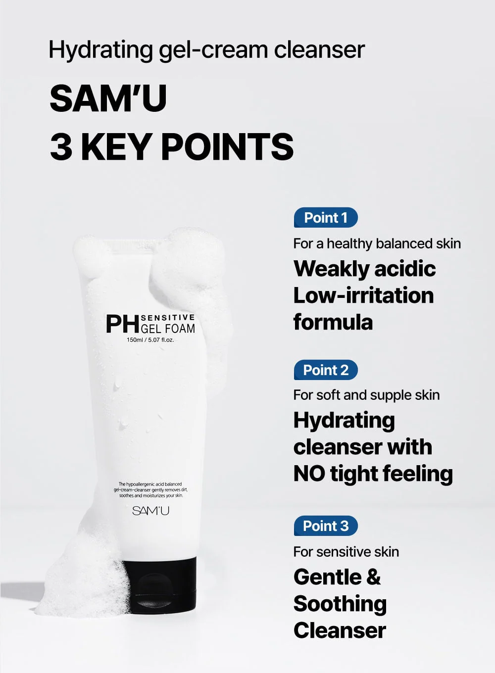 PH Sensitive Gel Foam (150ml) - Image 5