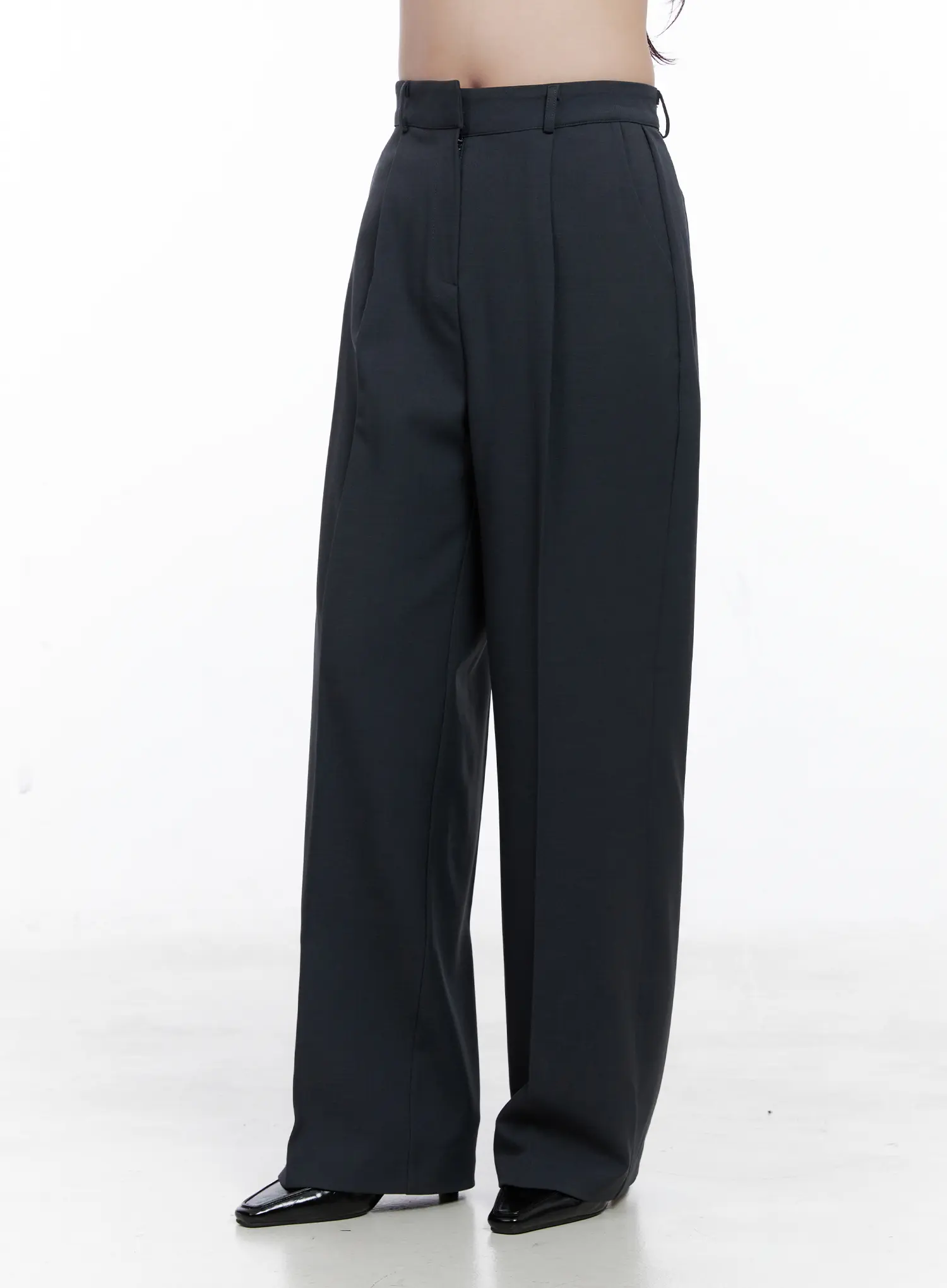 Pintuck Tailored Trousers CS523 - Image 7