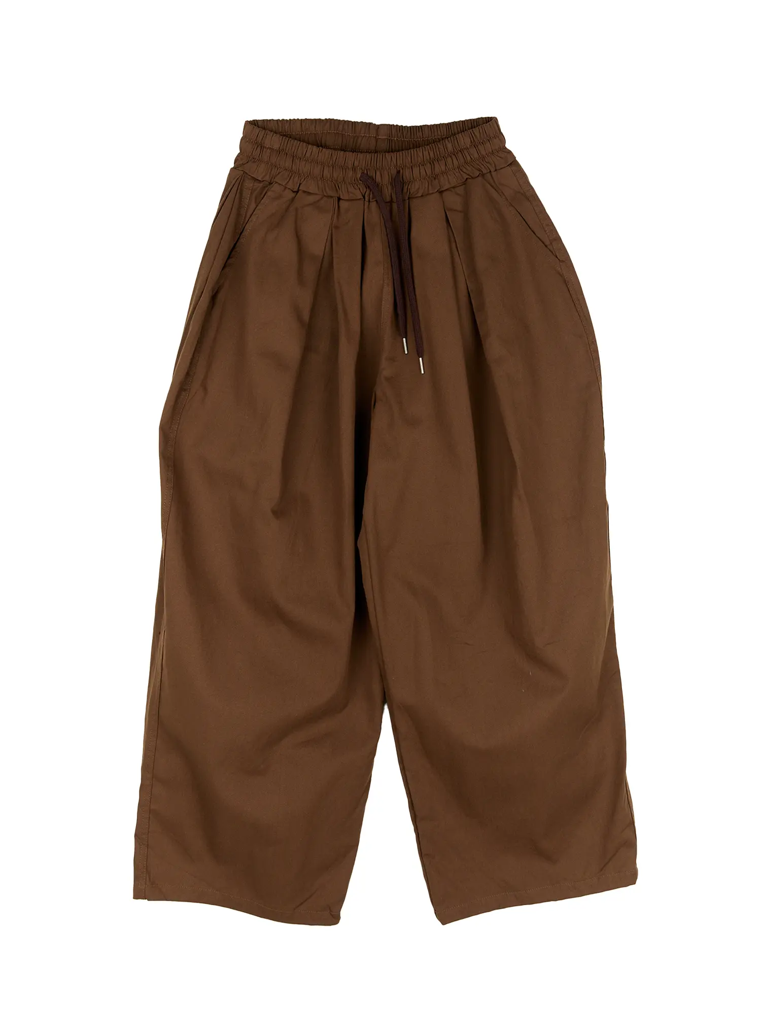 Pintuck Wide Cotton Pants CG518 - Image 10