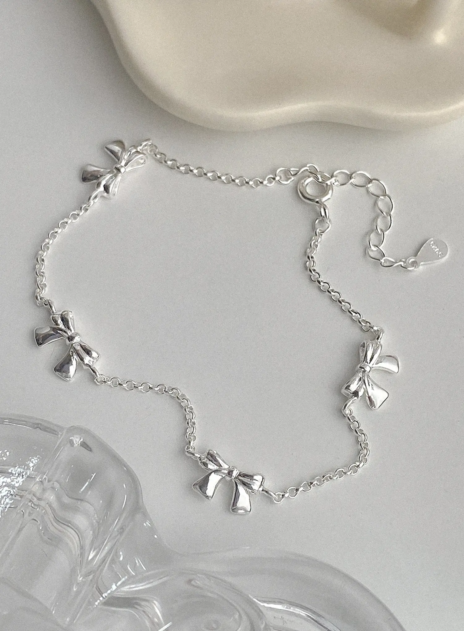 Plath Ribbon Chain Bracelet IU506 - Image 2