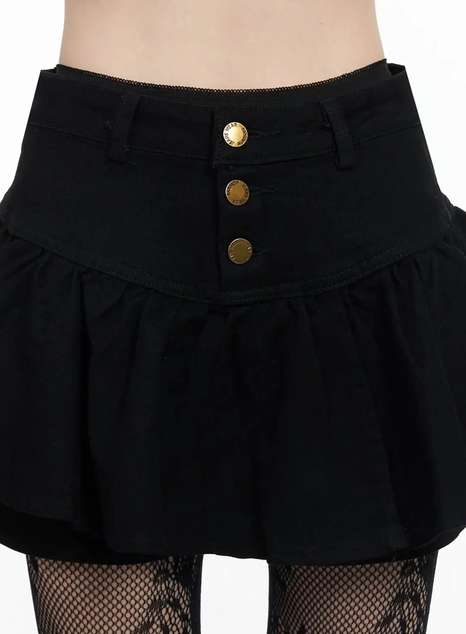 Pleated Balloon Skort IY511 - Image 4