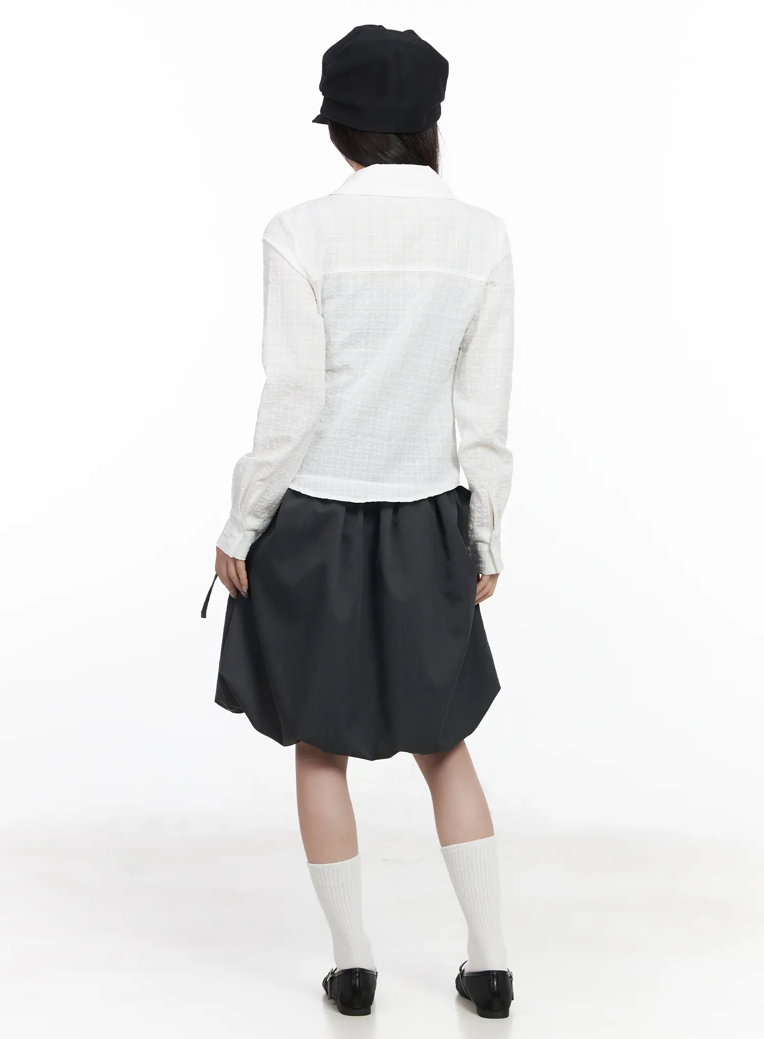 Pleated Midi Skirt CF523 - Image 6