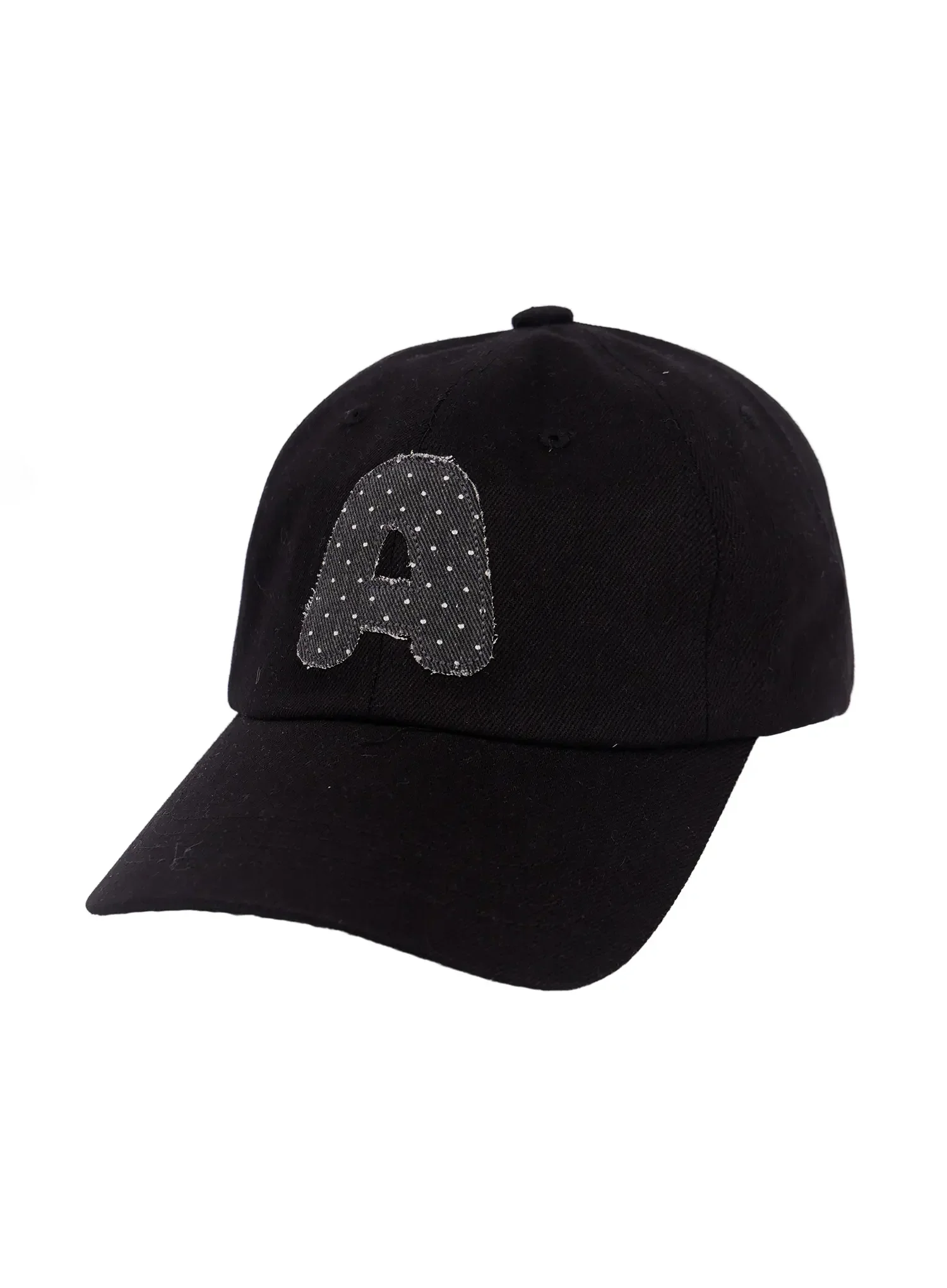 Polka Dot Lettering Cap CA513 - Image 11