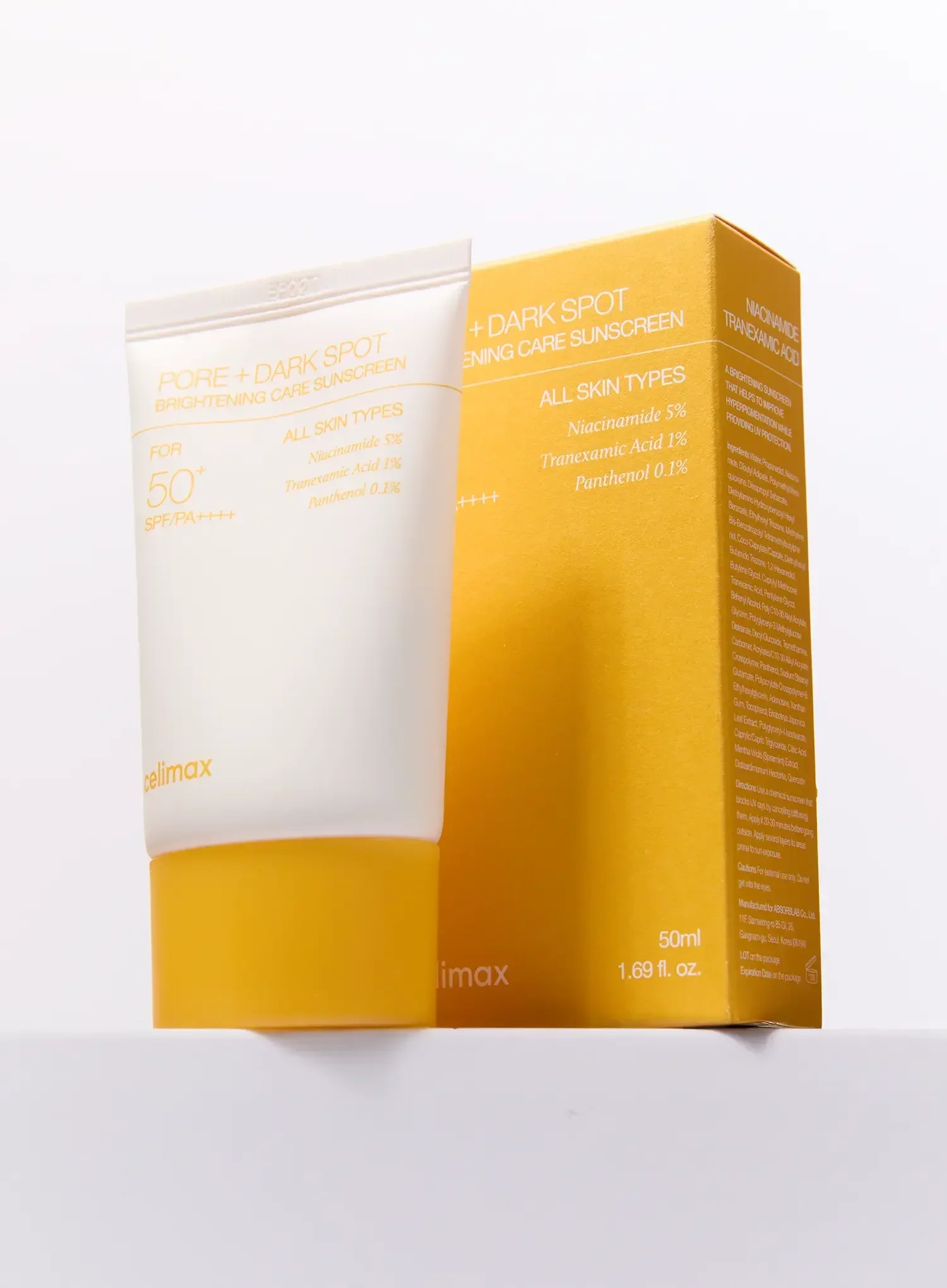 Pore+Dark Spot Brightening Care Sunscreen (SPF50+ PA++++) (50ml) - Image 2