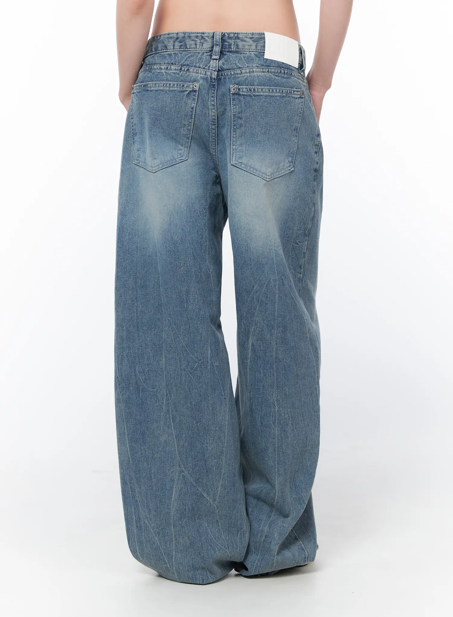 Priscilla Low Rise Wide Leg Jeans CA529 - Image 8