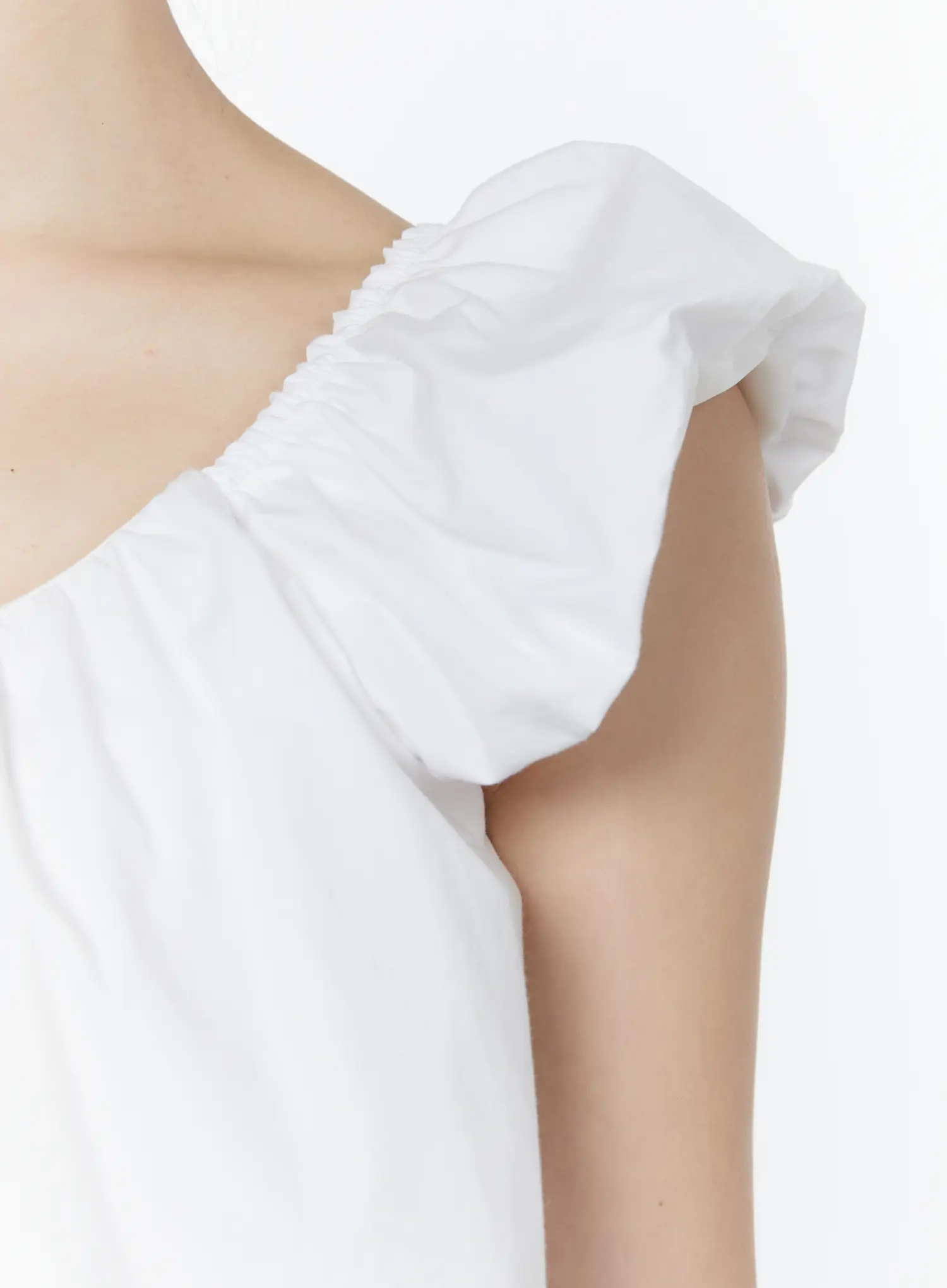Puff Sleeve Tie-Front Blouse IY511 - Image 6