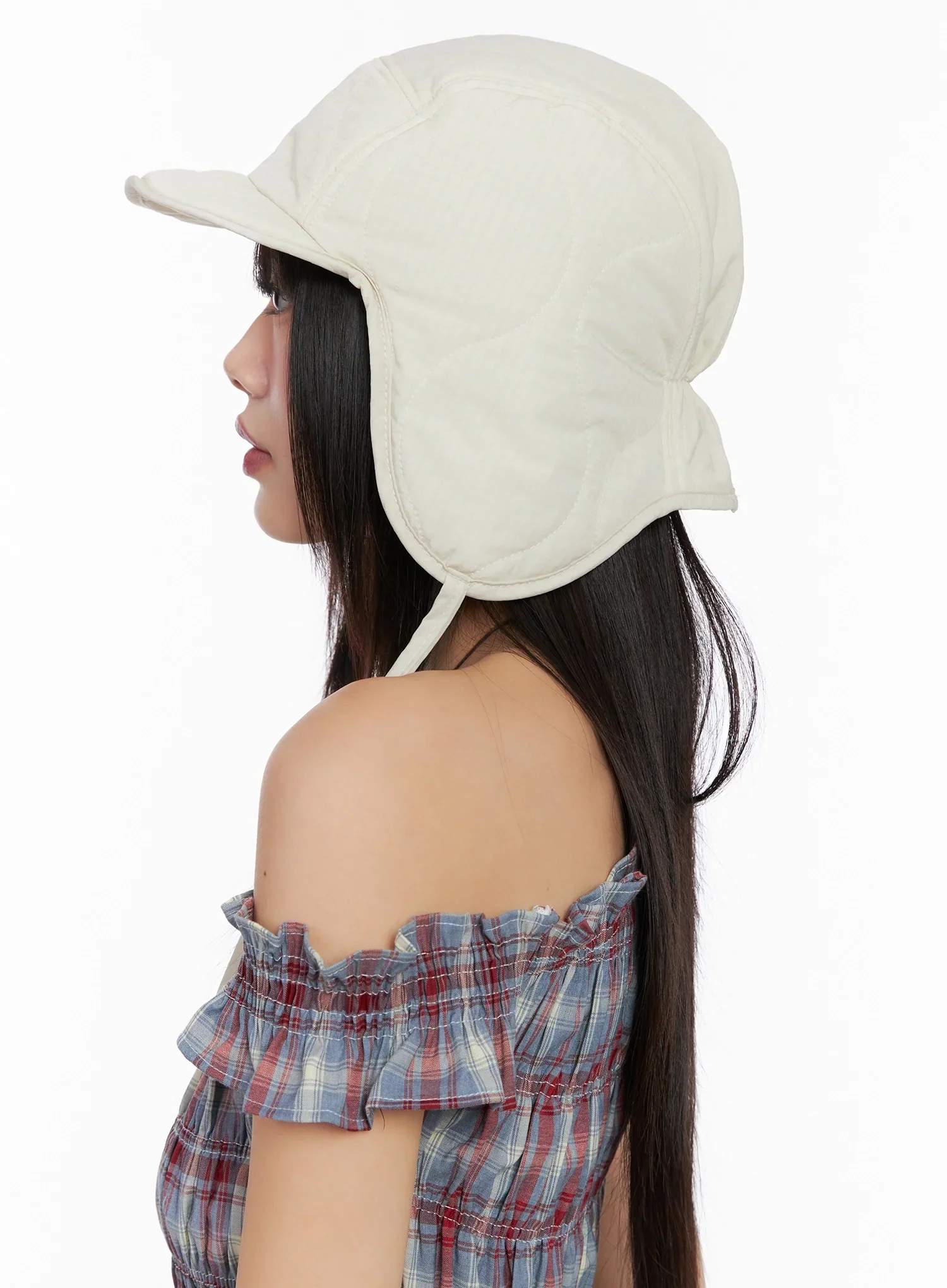 Quilted Ear Flap Hat IN503 - Image 8