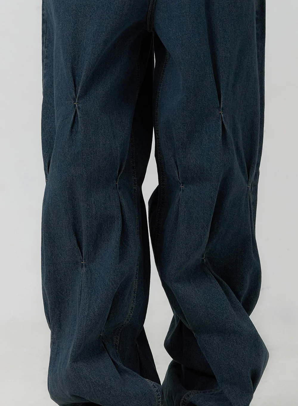 Quilted Wide Leg Denim CF406 - Image 5