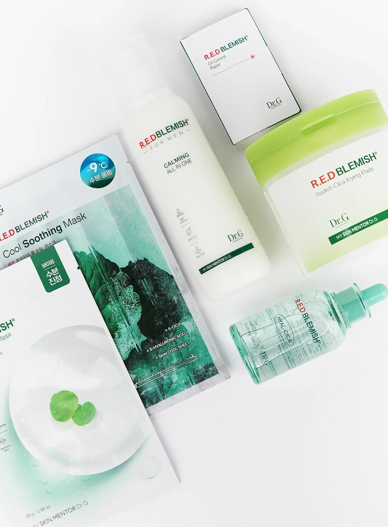 R.E.D Blemish Deep Soothing Mask (28g*10) - Image 5