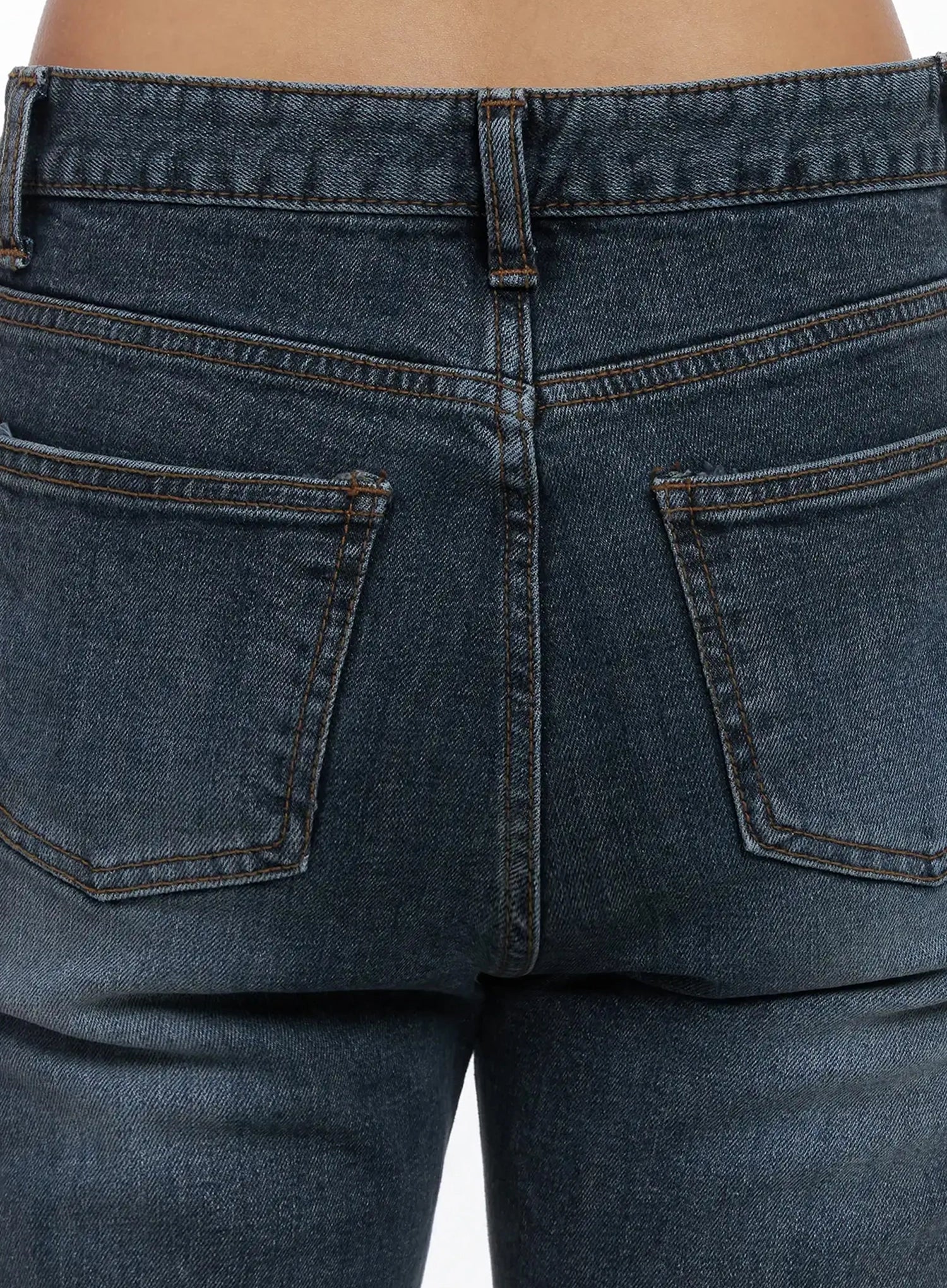 Rara Fleece Flared Jeans ID503 - Image 11
