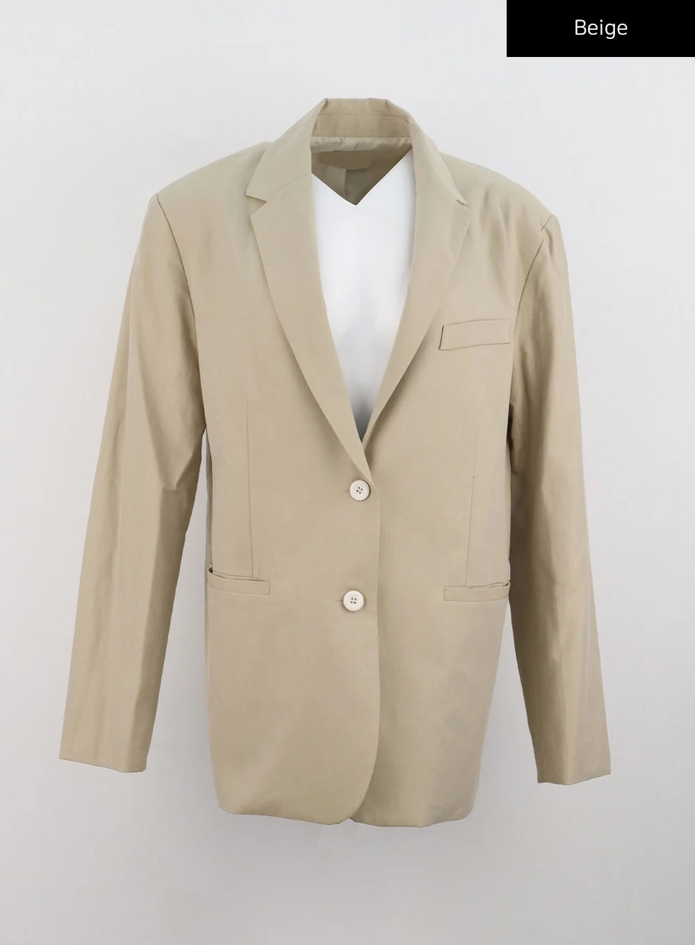Relaxed Cotton Blazer CG329 - Image 11