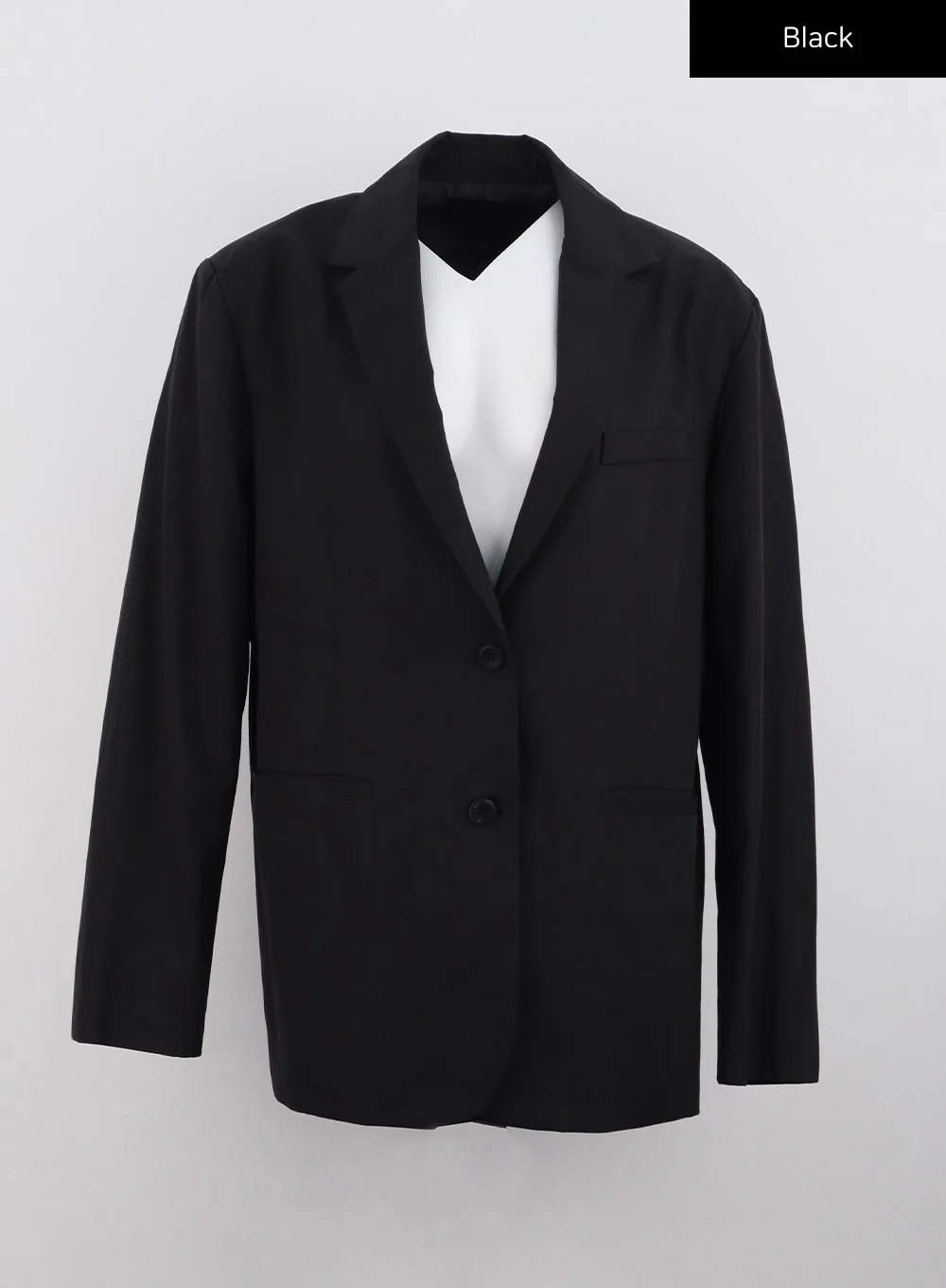 Relaxed Cotton Blazer CG329 - Image 12