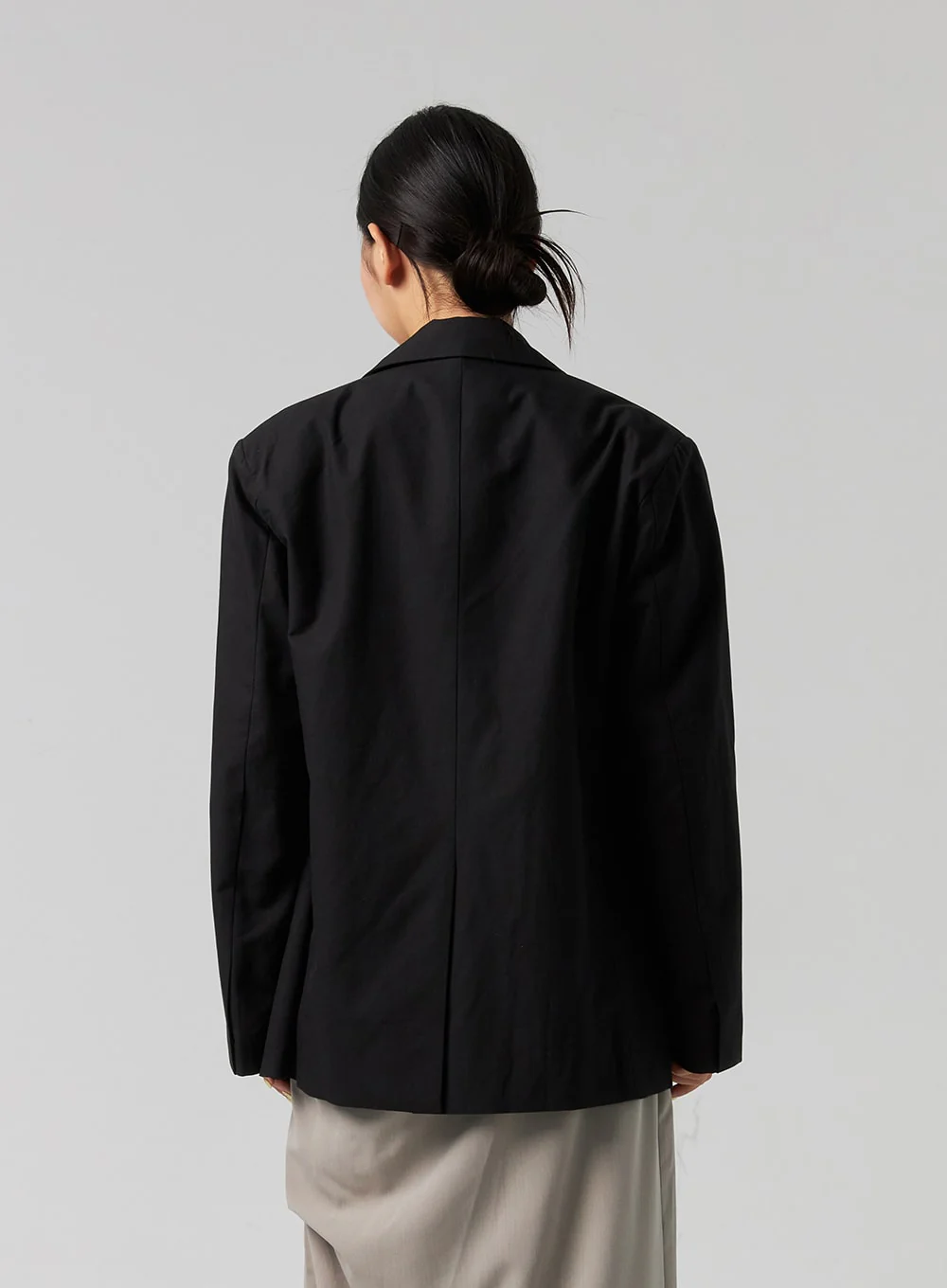 Relaxed Cotton Blazer CG329 - Image 5
